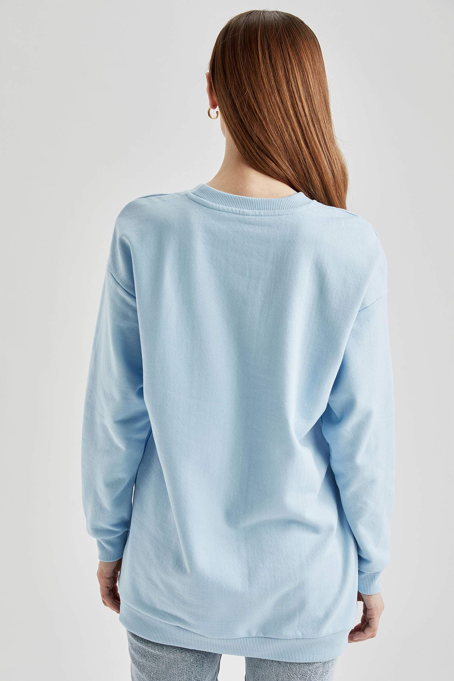 Basic İçi Yumuşak Tüylü Sweat Tunik