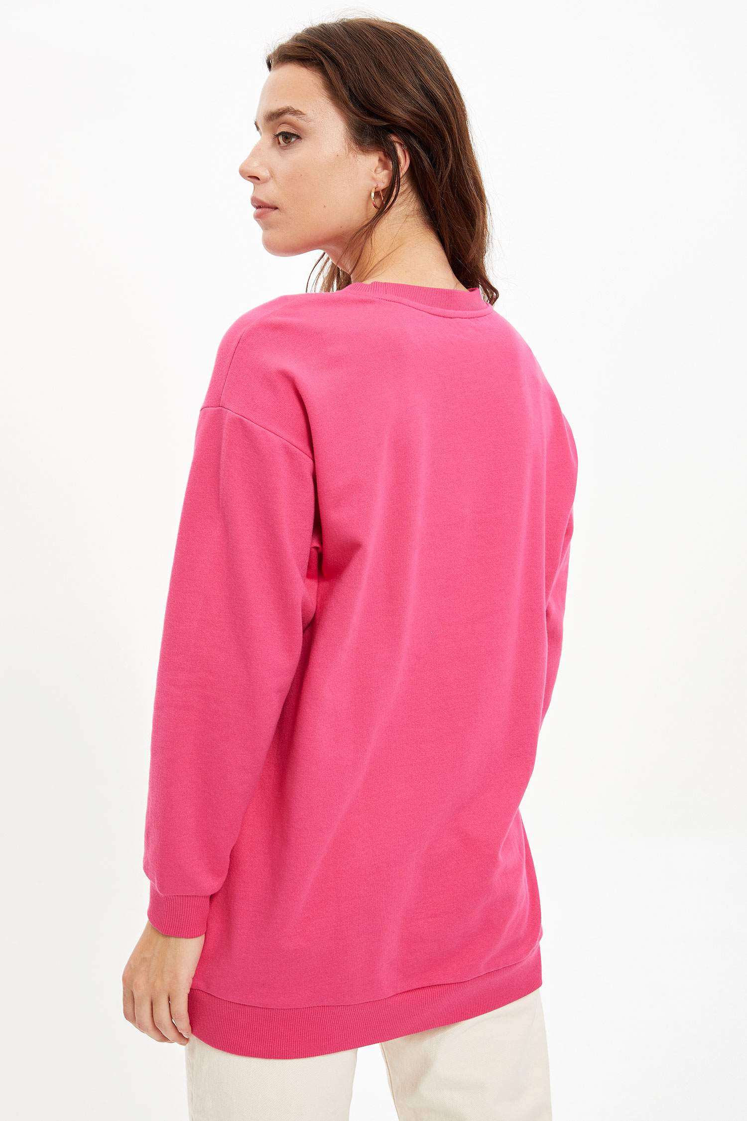 Basic İçi Yumuşak Tüylü Sweat Tunik