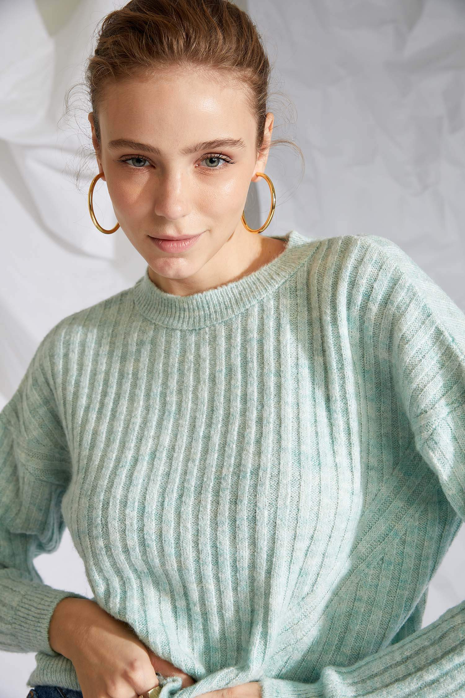 Crop Triko Kazak