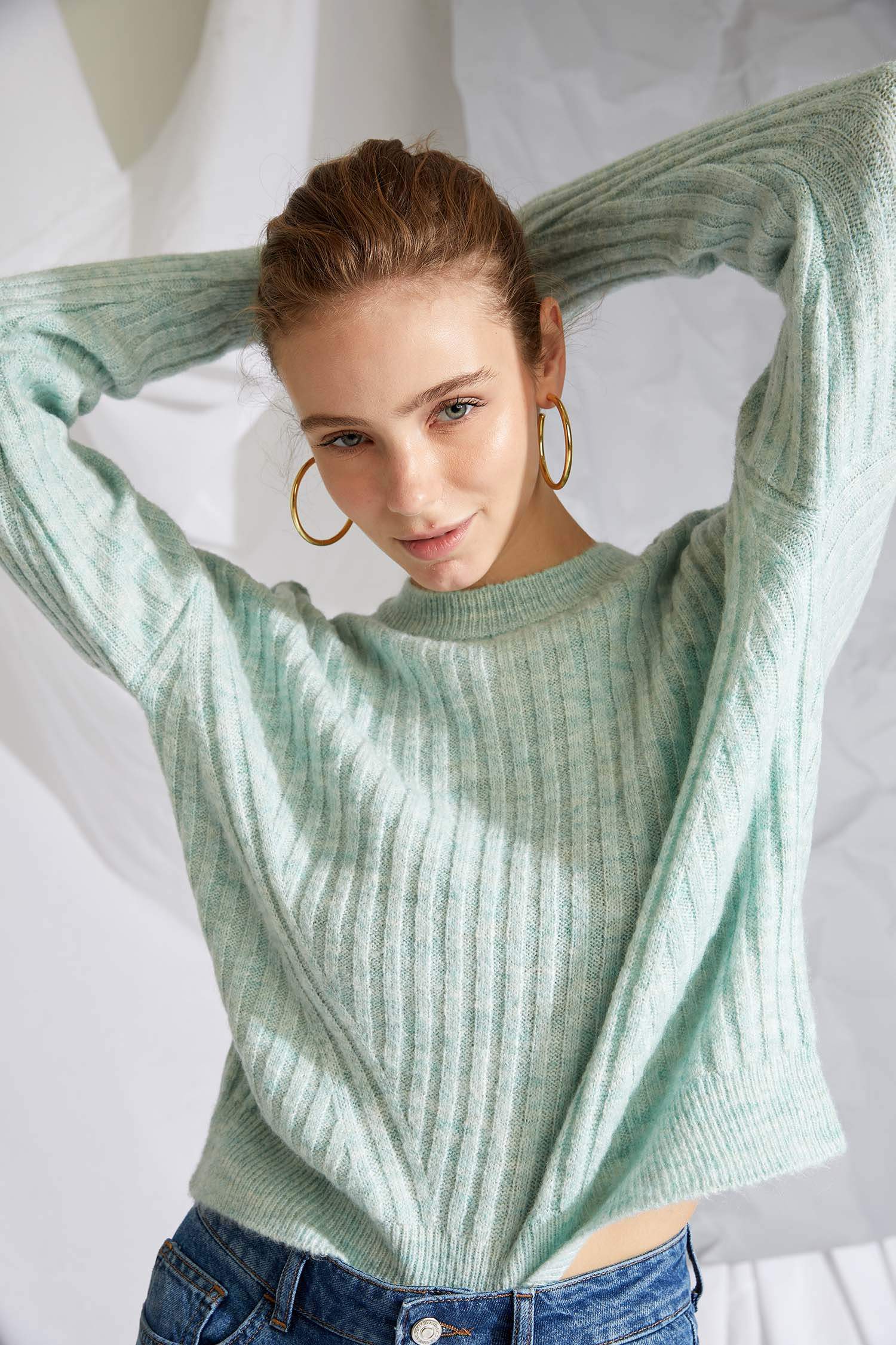 Crop Triko Kazak