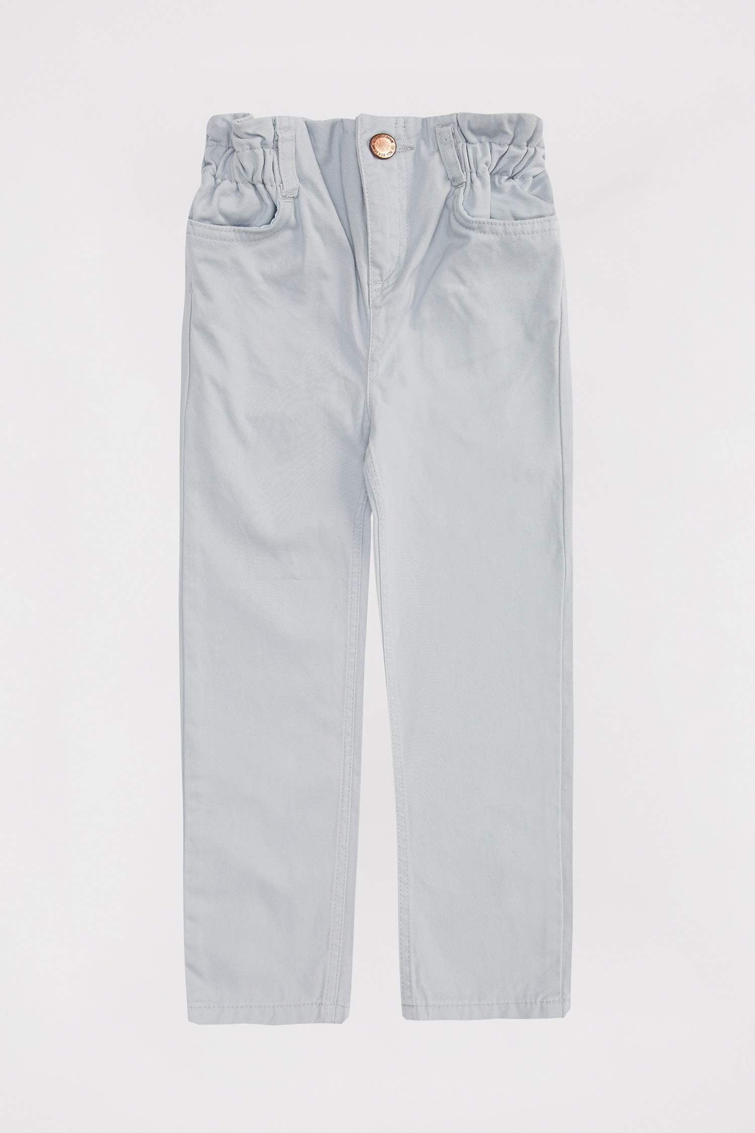 Kız Çocuk Slouchy Fit Paperbag Bel Fit Jean Pantolon
