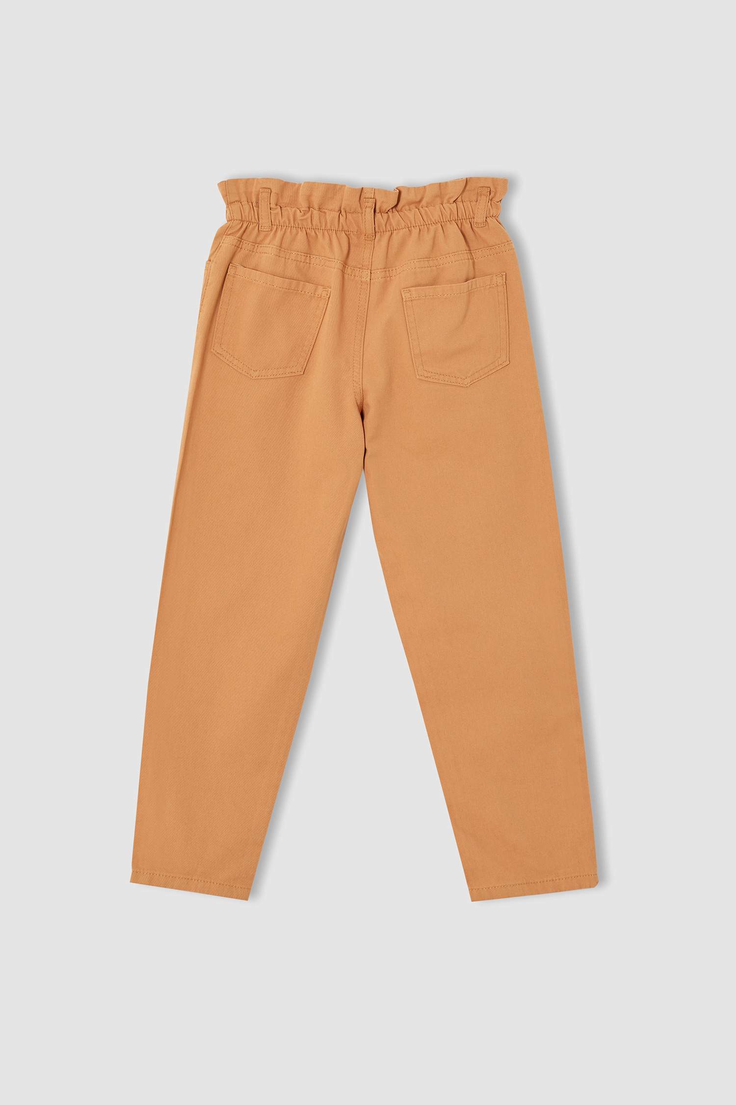 Kız Çocuk Slouchy Fit Paperbag Bel Fit Jean Pantolon