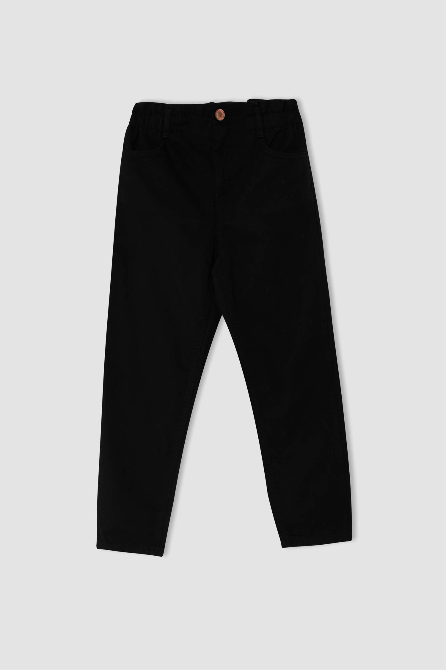 Kız Çocuk Slouchy Fit Paperbag Bel Fit Jean Pantolon