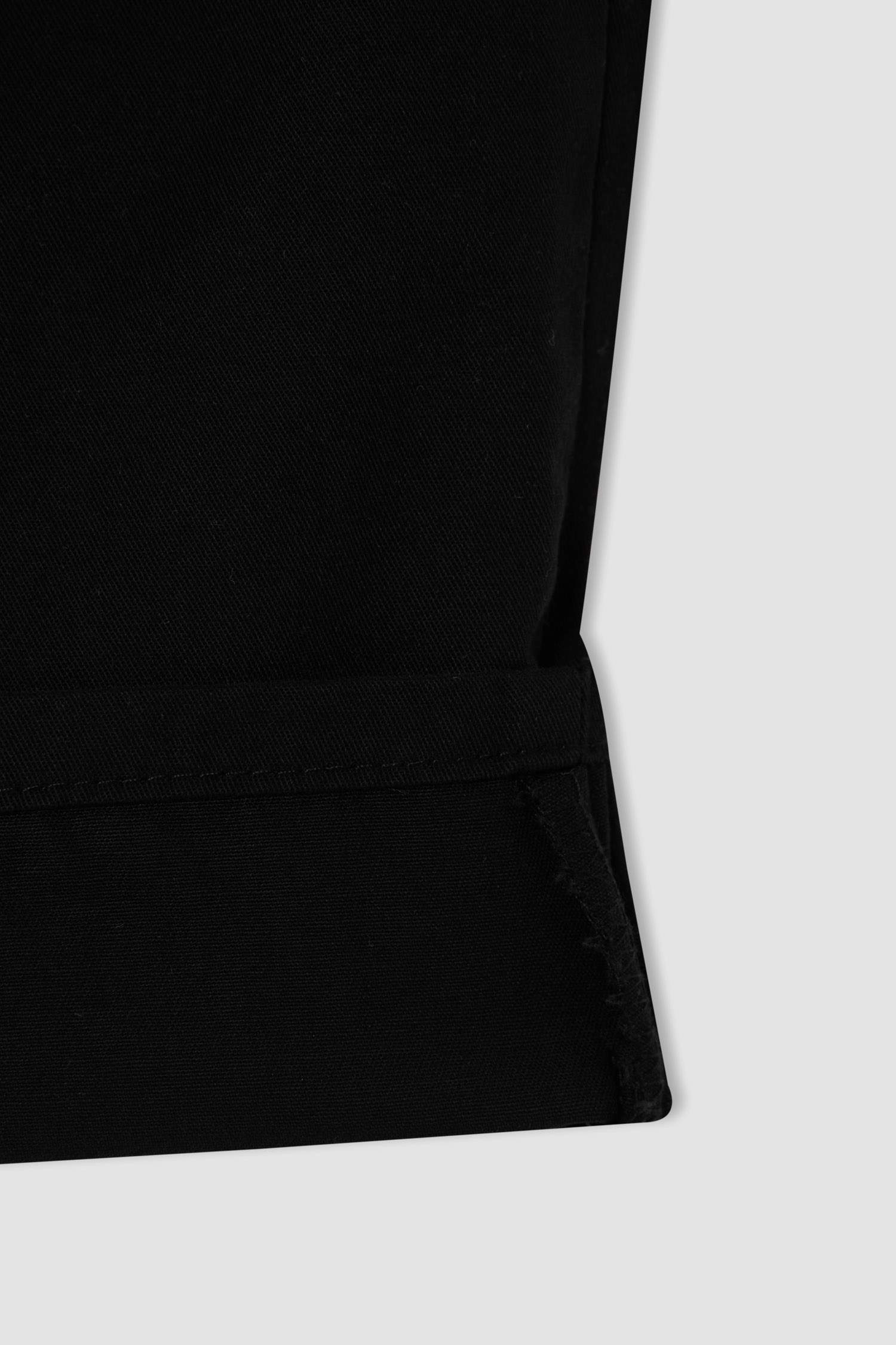 Kız Çocuk Slouchy Fit Paperbag Bel Fit Jean Pantolon