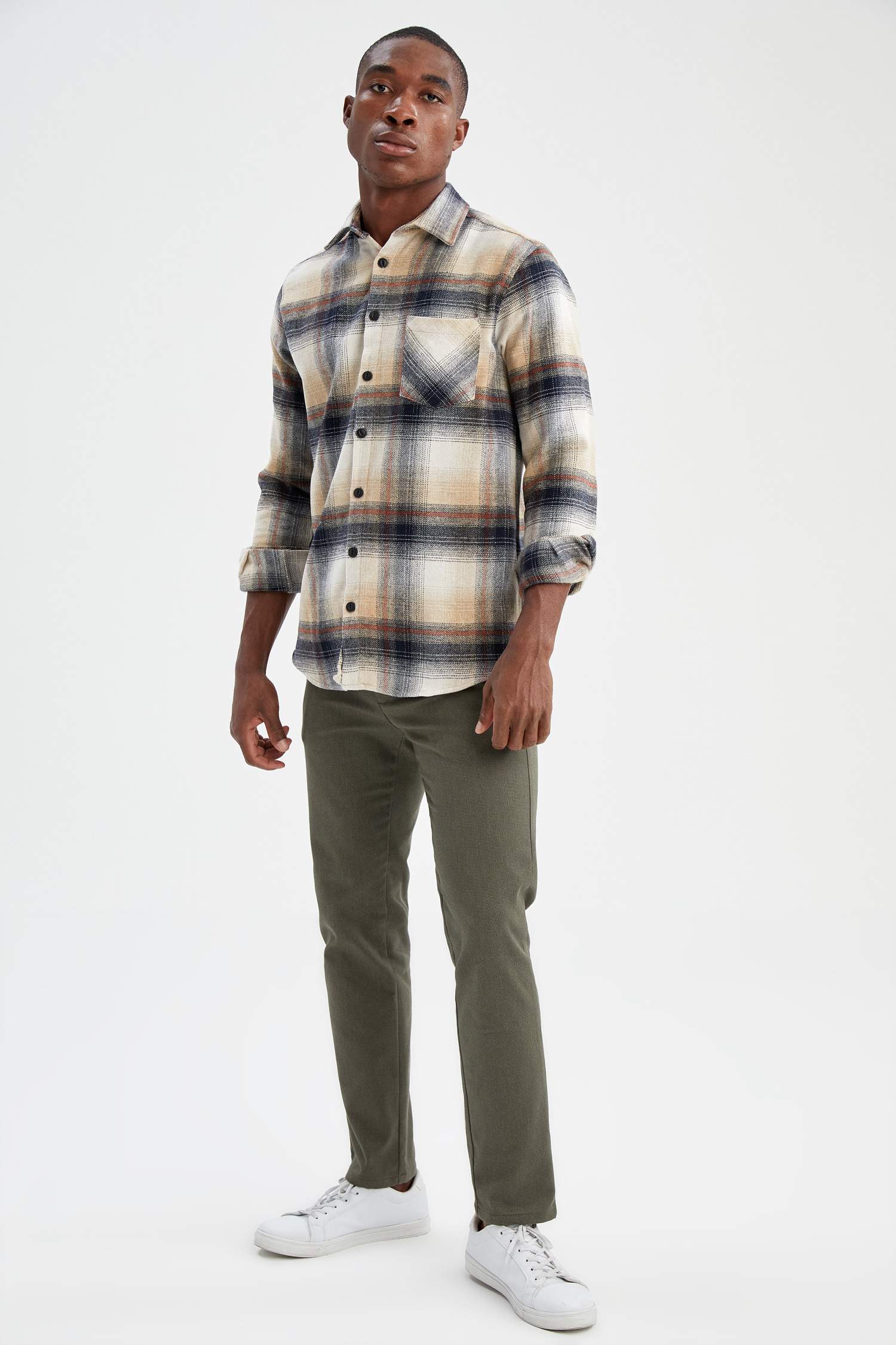 Slim Fit Chino Pantolon
