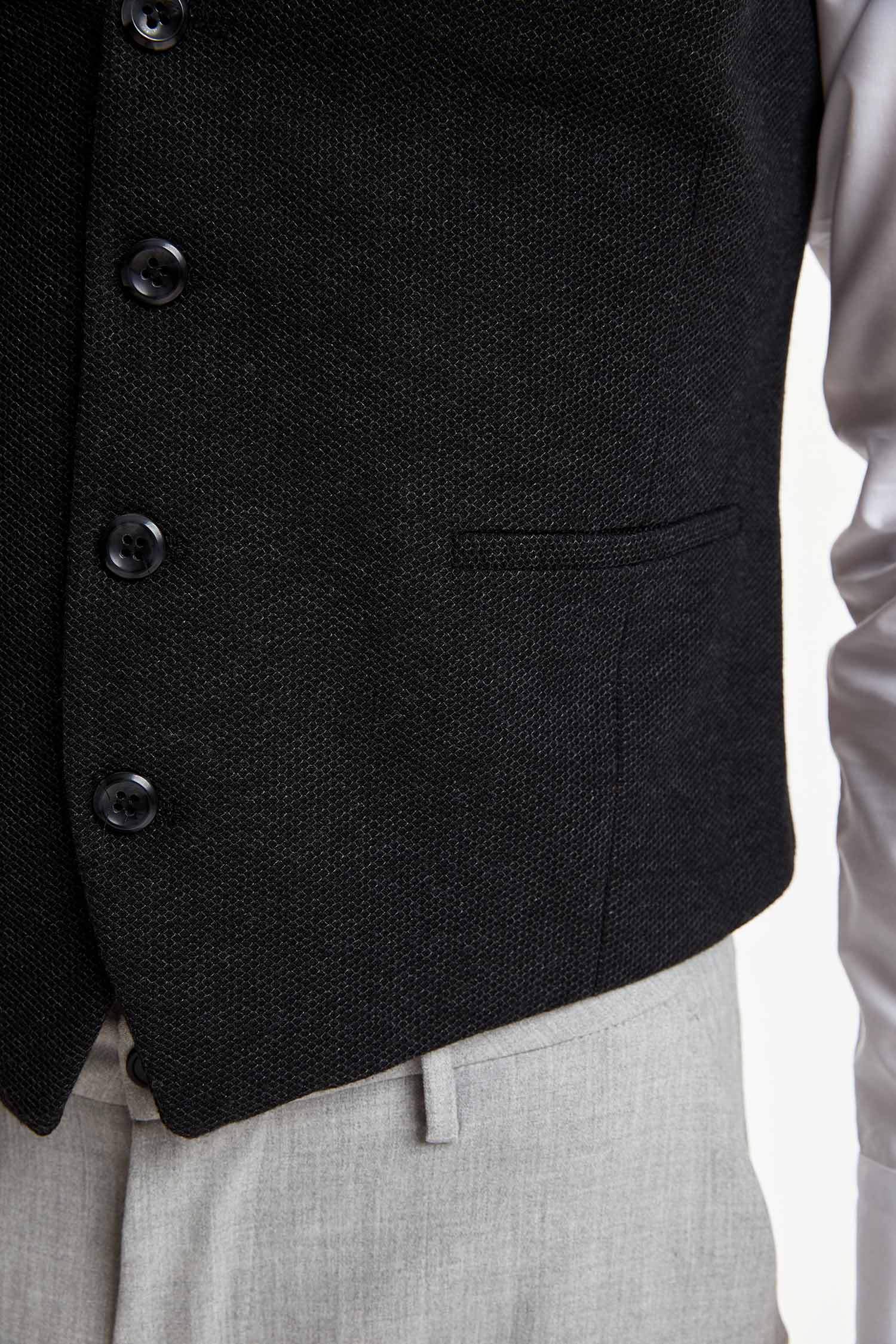 Slim Fit Klasik Yelek
