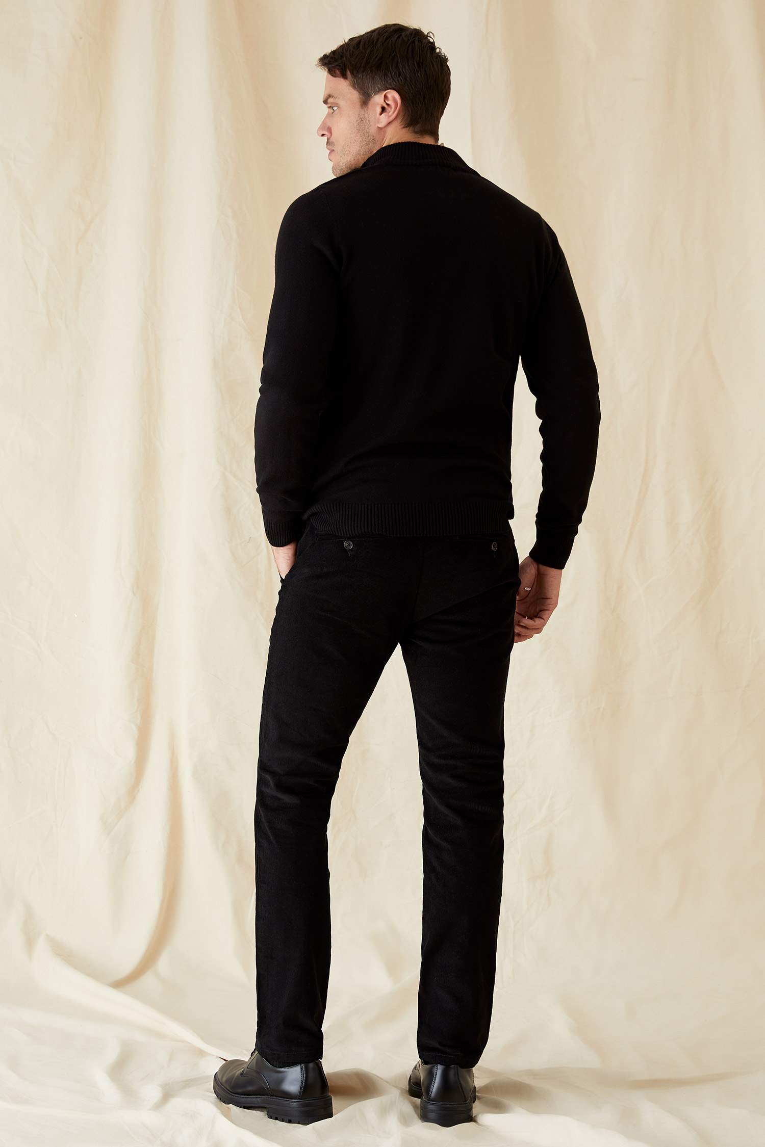 Regular Fit Kadife Pantolon