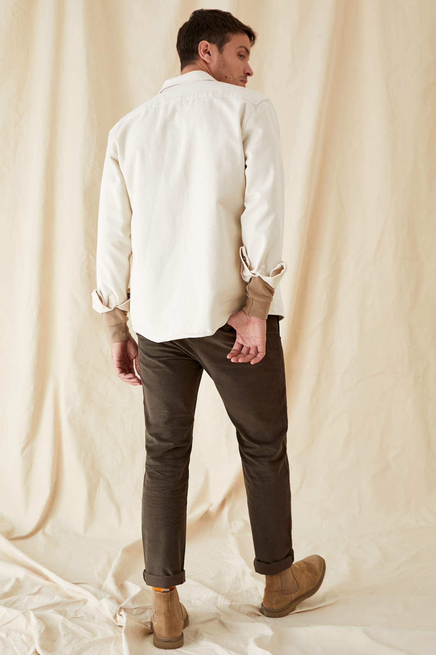 Regular Fit Kadife Pantolon