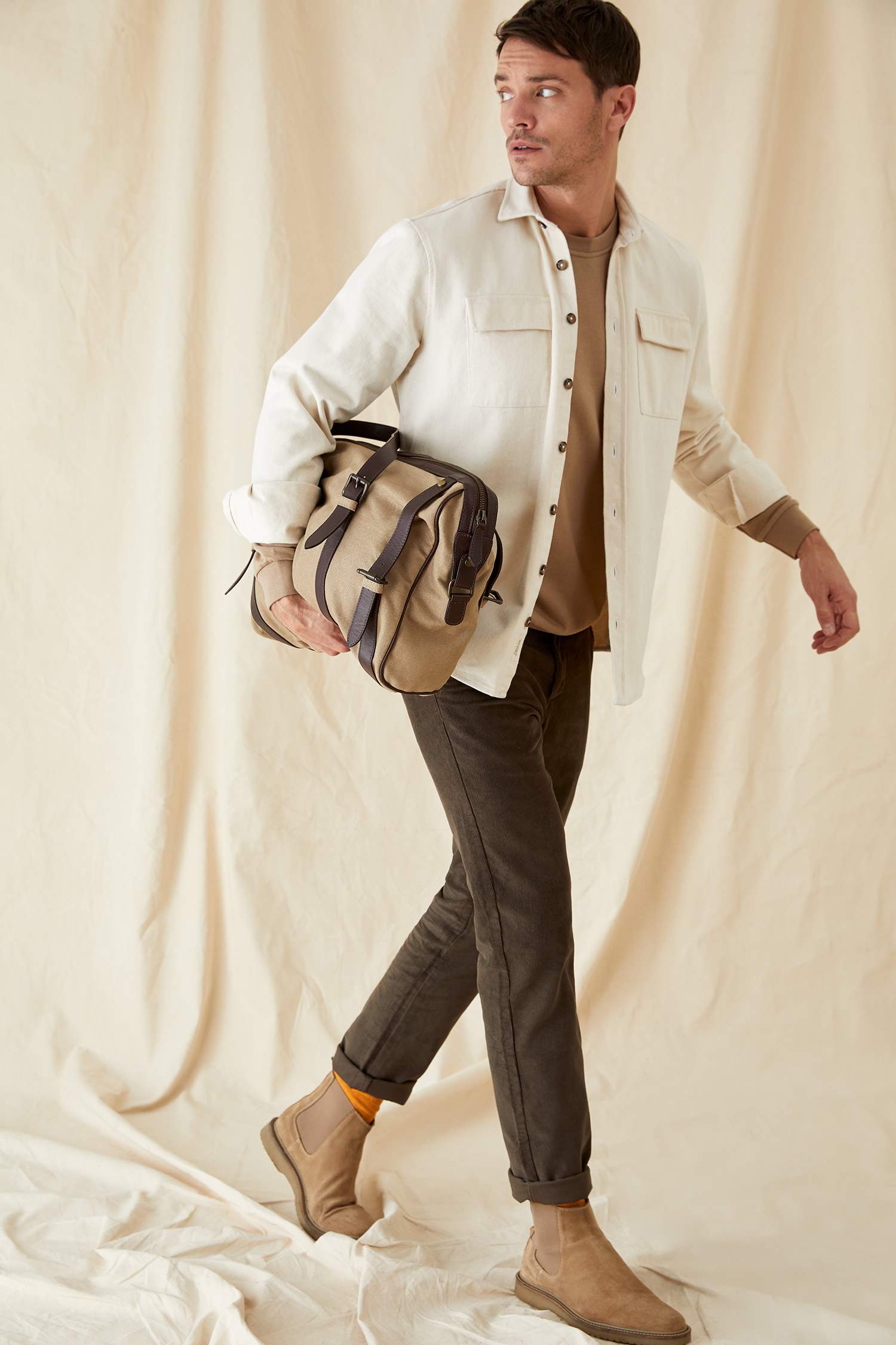 Regular Fit Kadife Pantolon