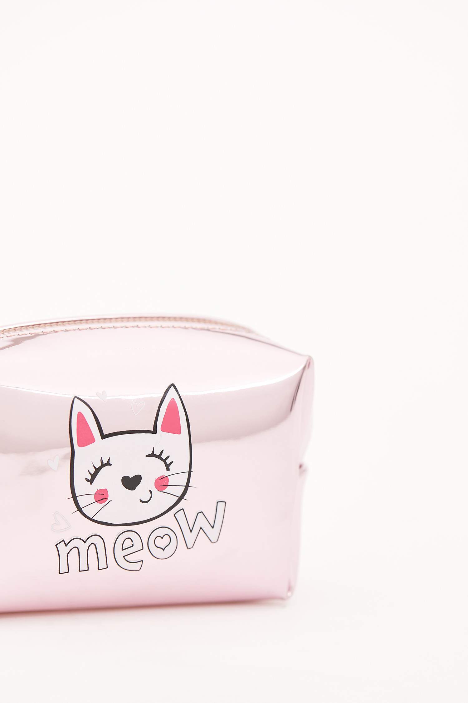 Kedi Baskılı Bozuk Para Cüzdanı