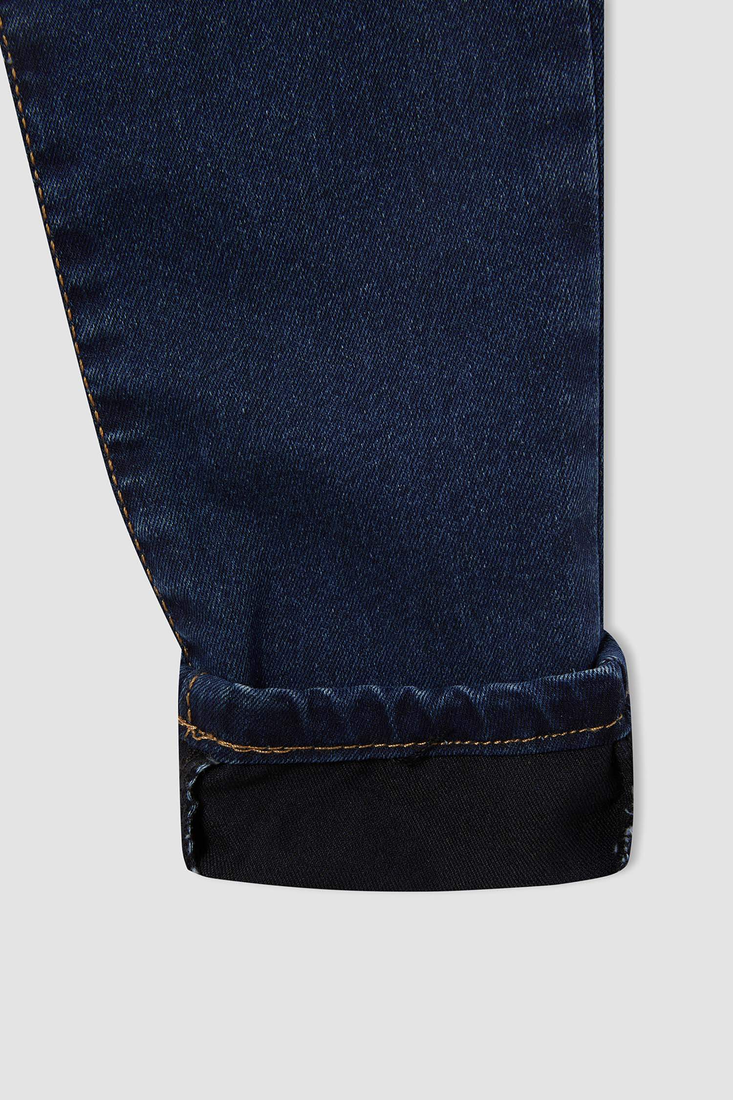 Kız Çocuk Esnek Belli Jean Pantolon