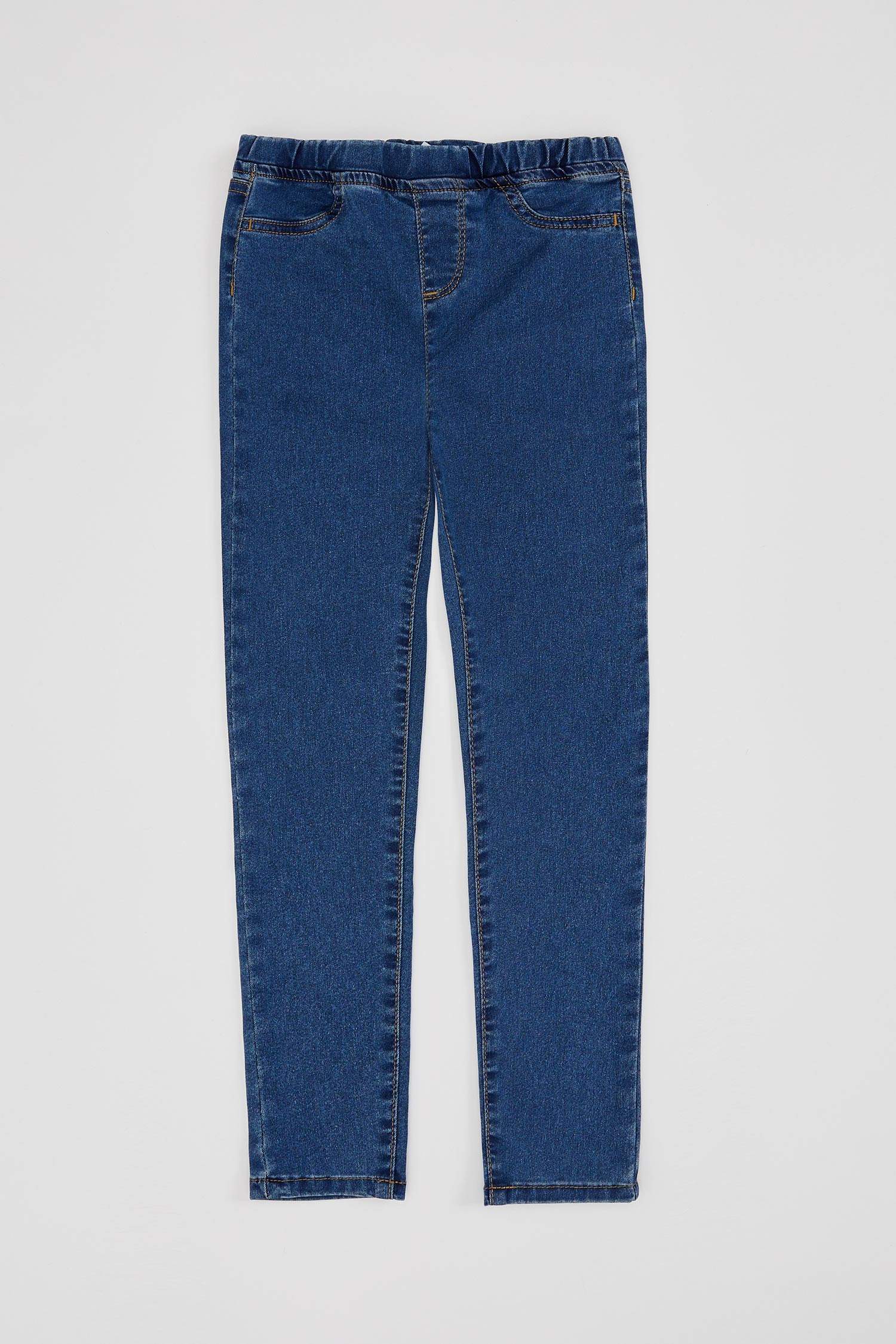 Kız Çocuk Esnek Belli Jean Pantolon
