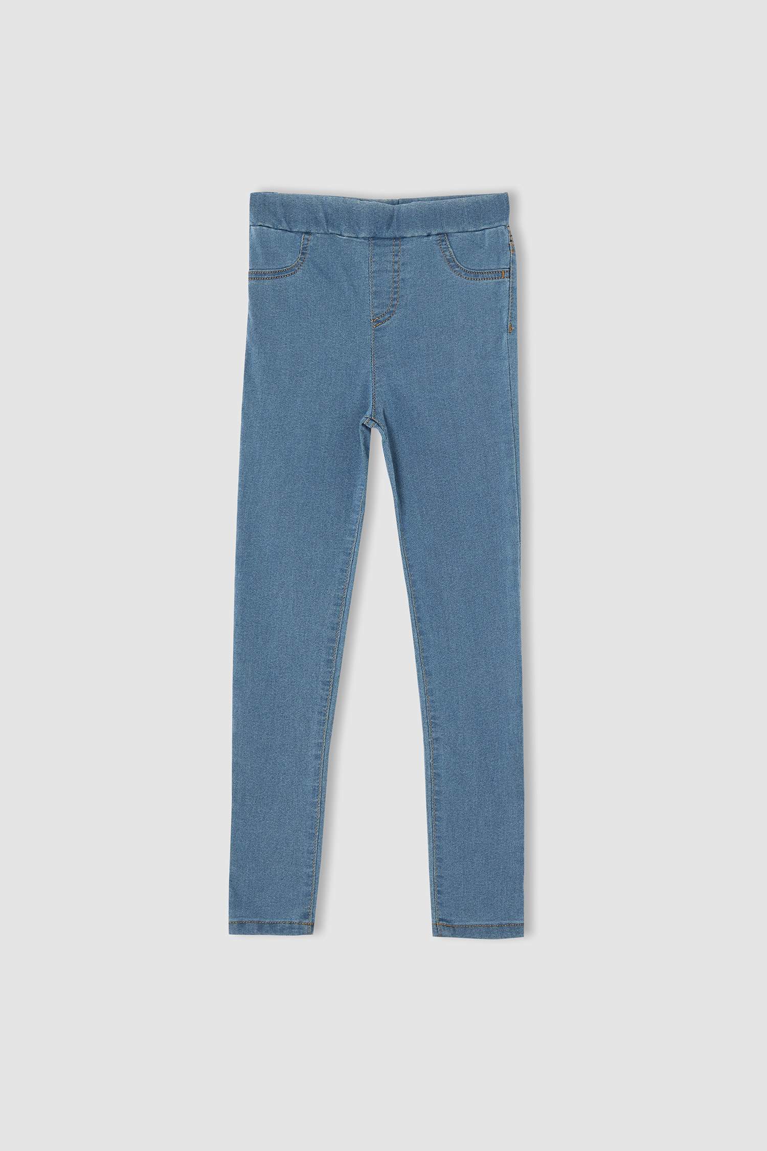 Kız Çocuk Esnek Belli Jean Pantolon