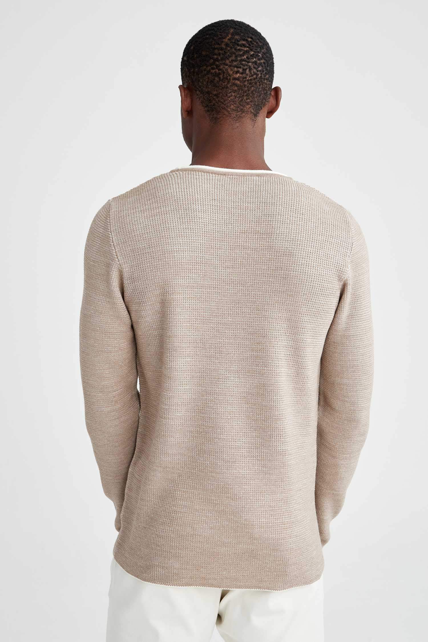 Slim Fit Bisiklet Yaka Triko Kazak