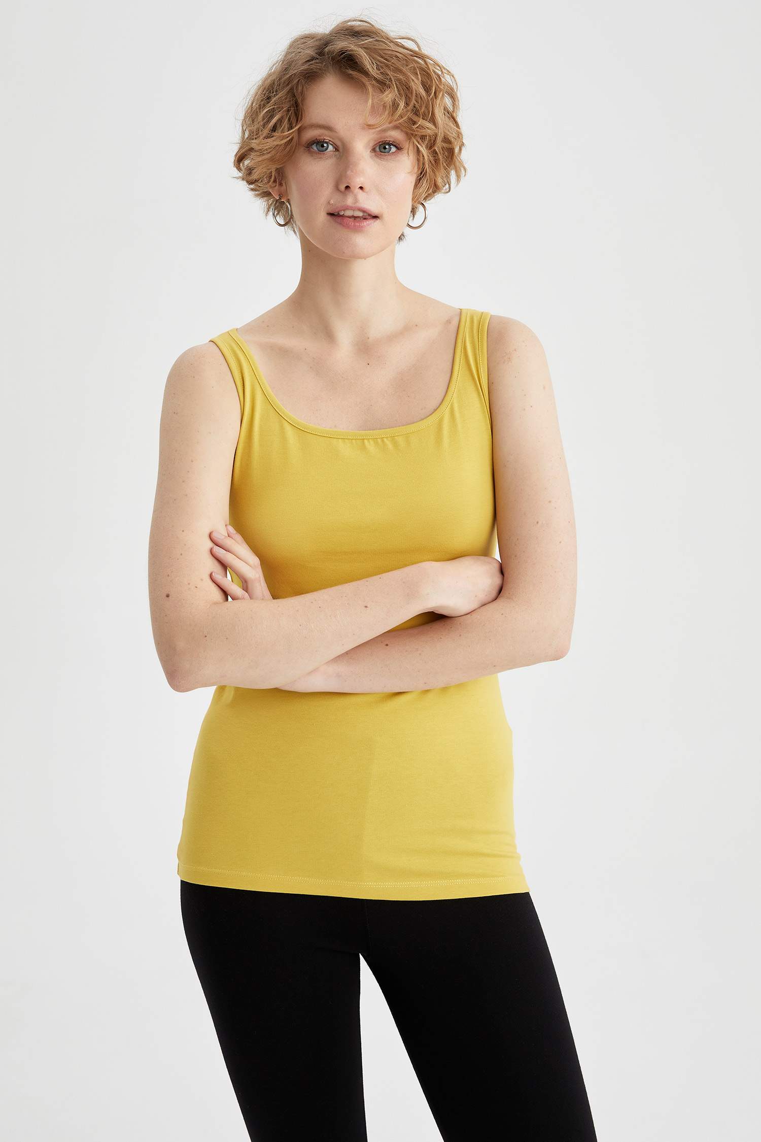 Fall In Love Regular Fit Basic Pamuklu Atlet