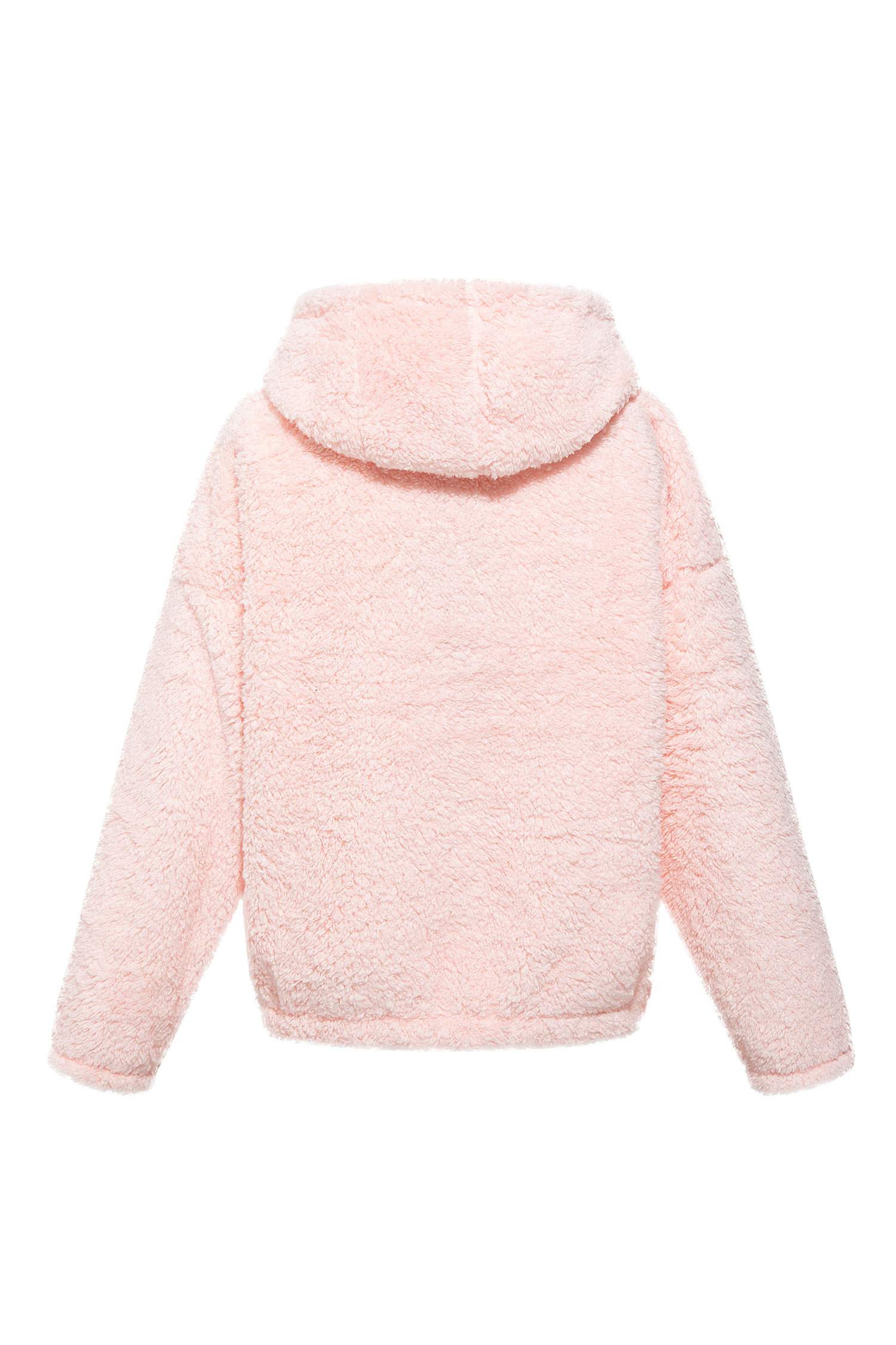 Kız Çocuk Kapüşonlu Pelüş Isı Yalıtımlı Warmtech Sweatshirt
