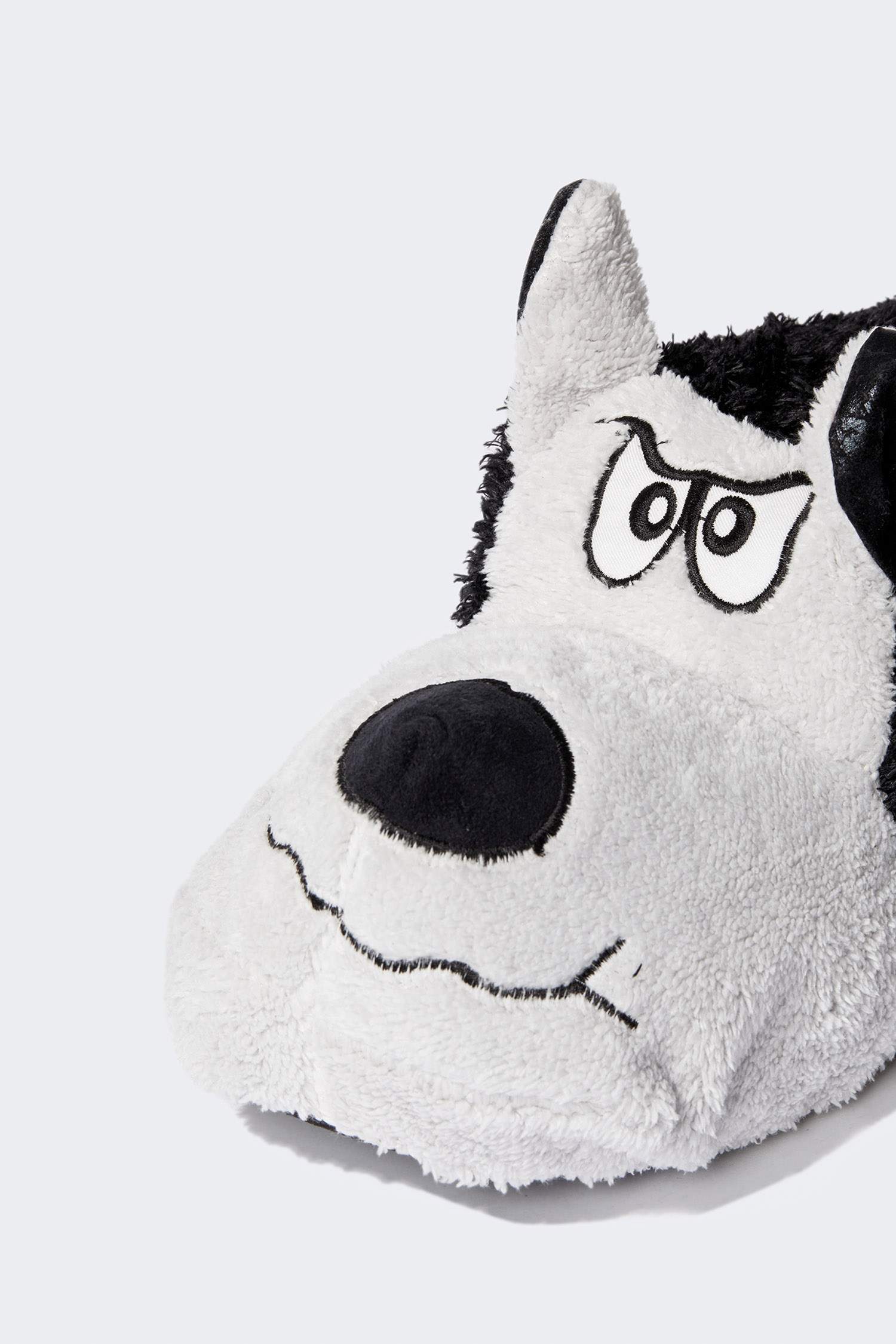 Erkek Defacto Fit Köpek Figürlü Panduf Ev Terliği