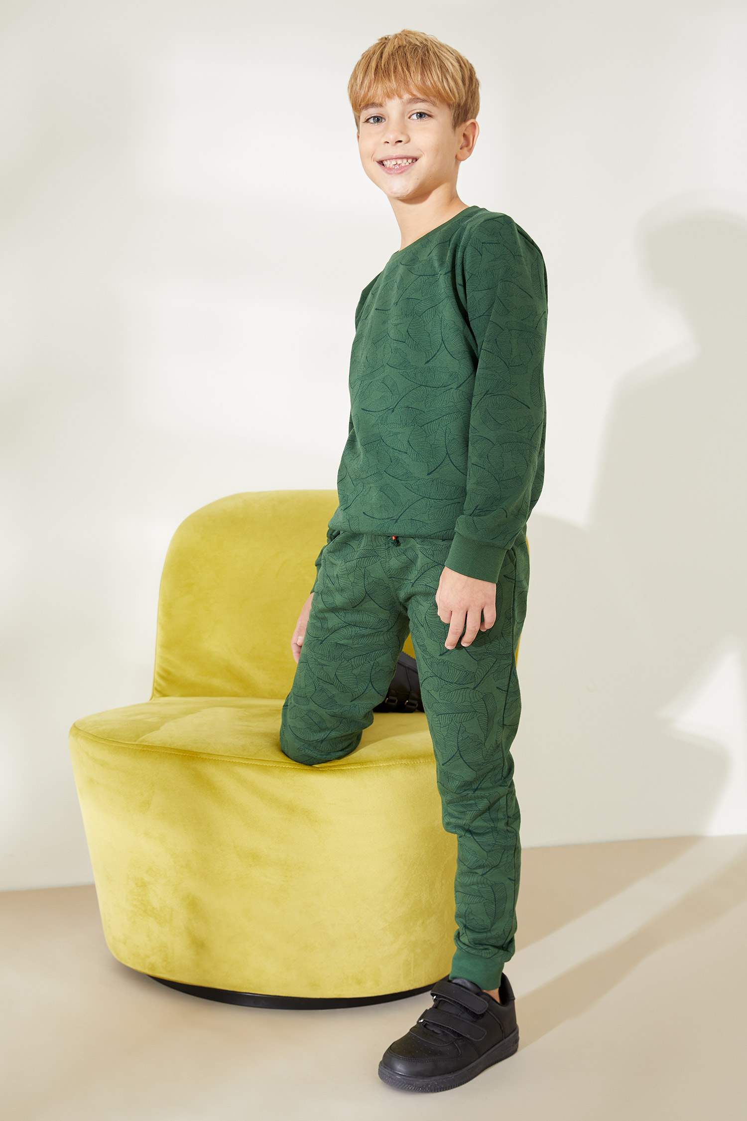 Erkek Çocuk Baskı Desenli Sweatshirt