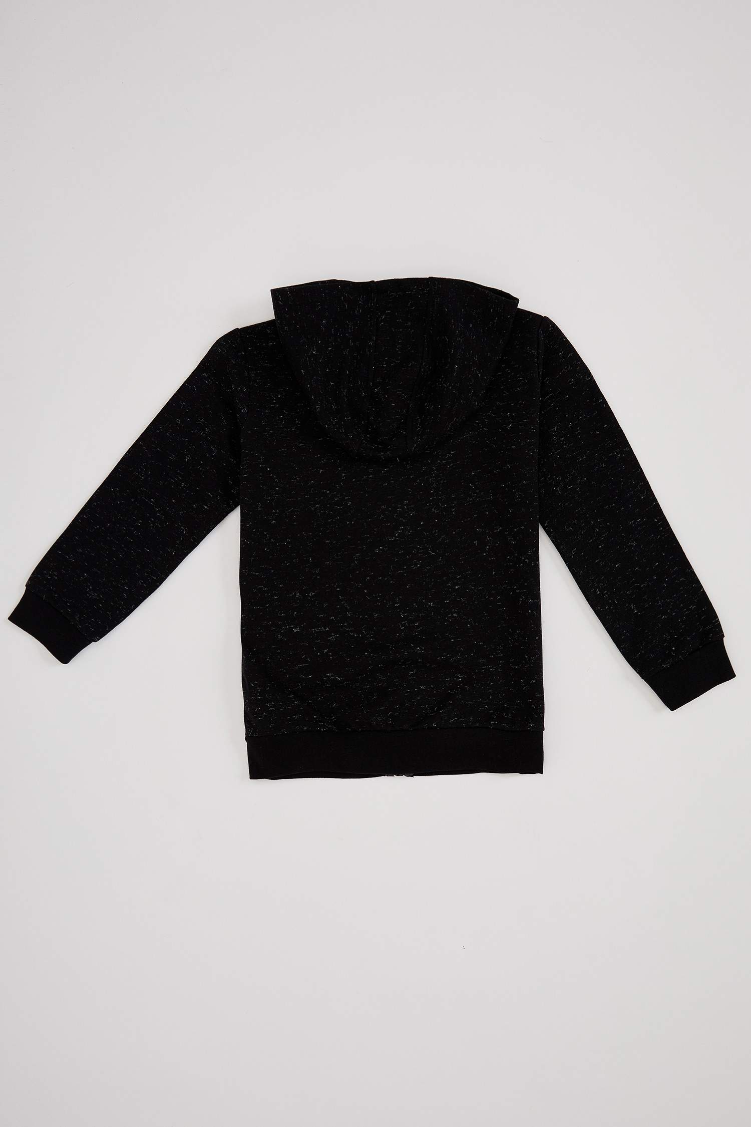 Erkek Çocuk Baskılı Kapüşonlu Sweat Hırka