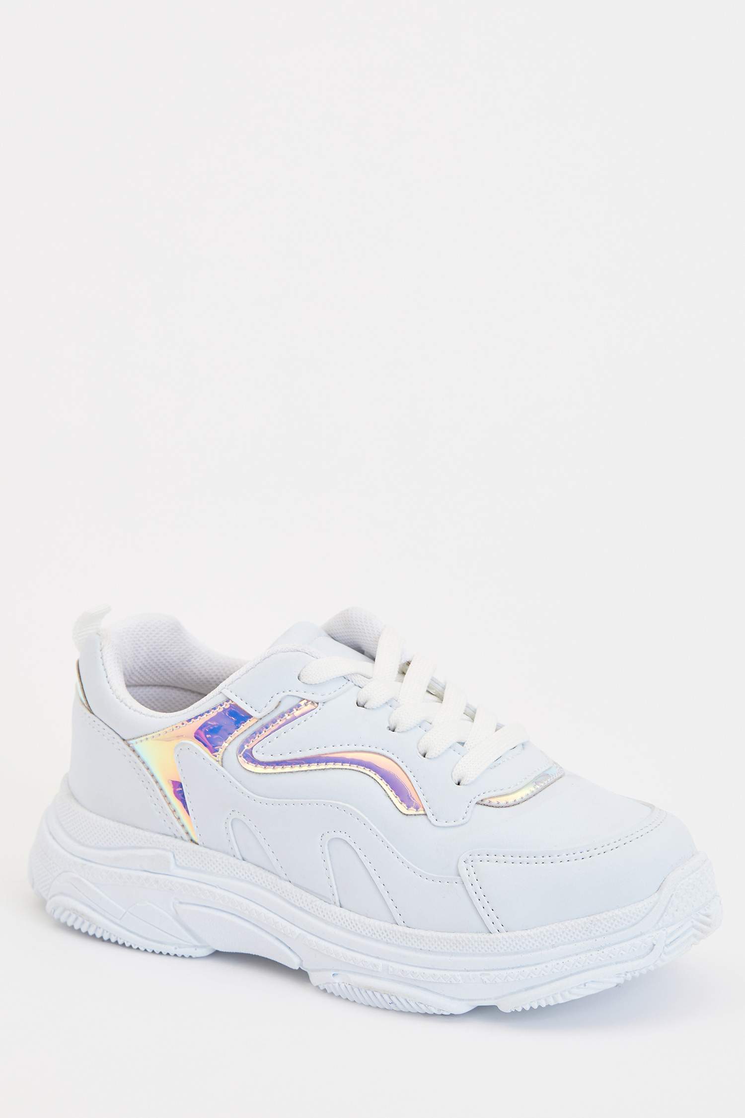 Kız Çocuk Bağcıklı Sneaker Ayakkabı