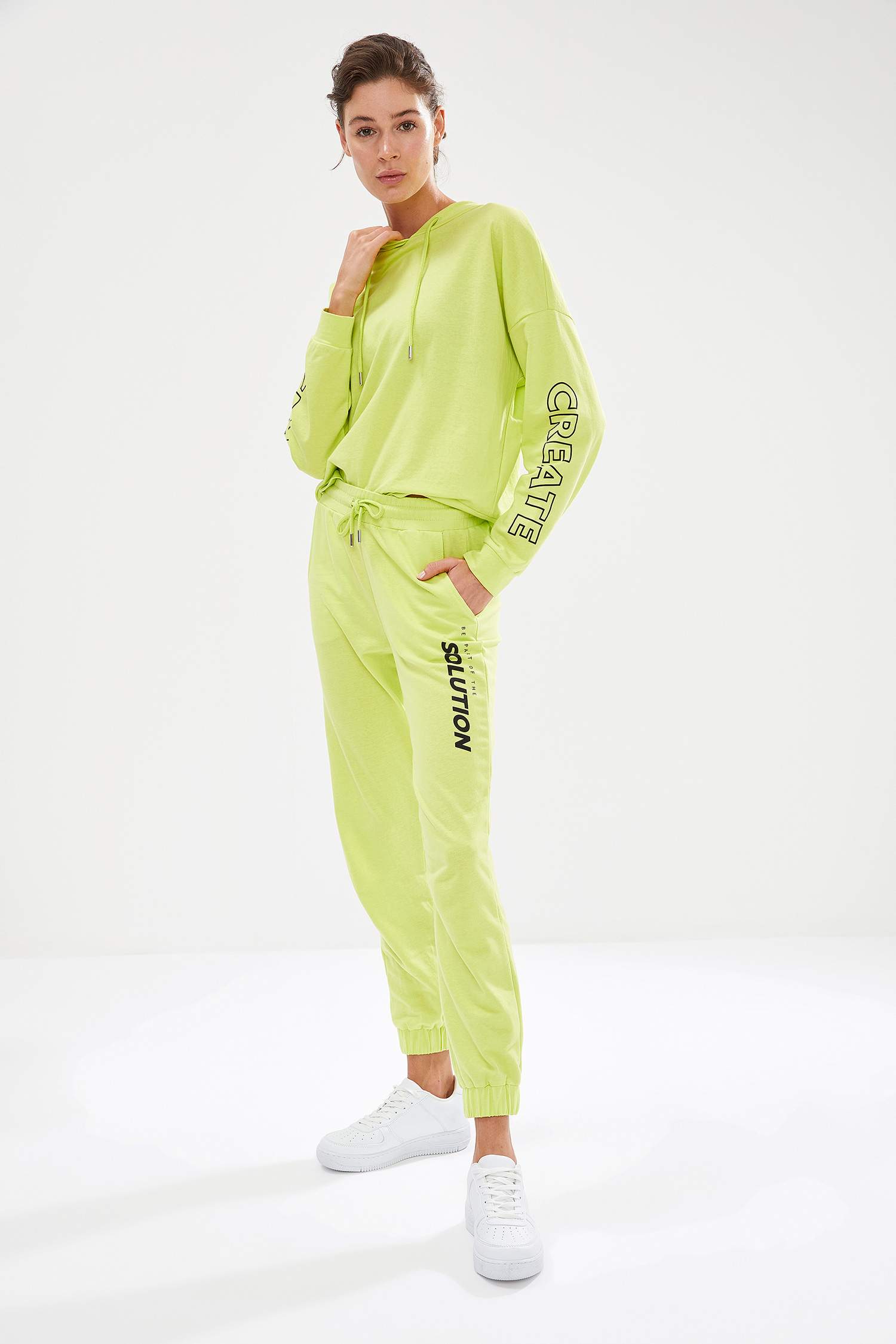Defacto Fit Regular Fit Örme Pantolon