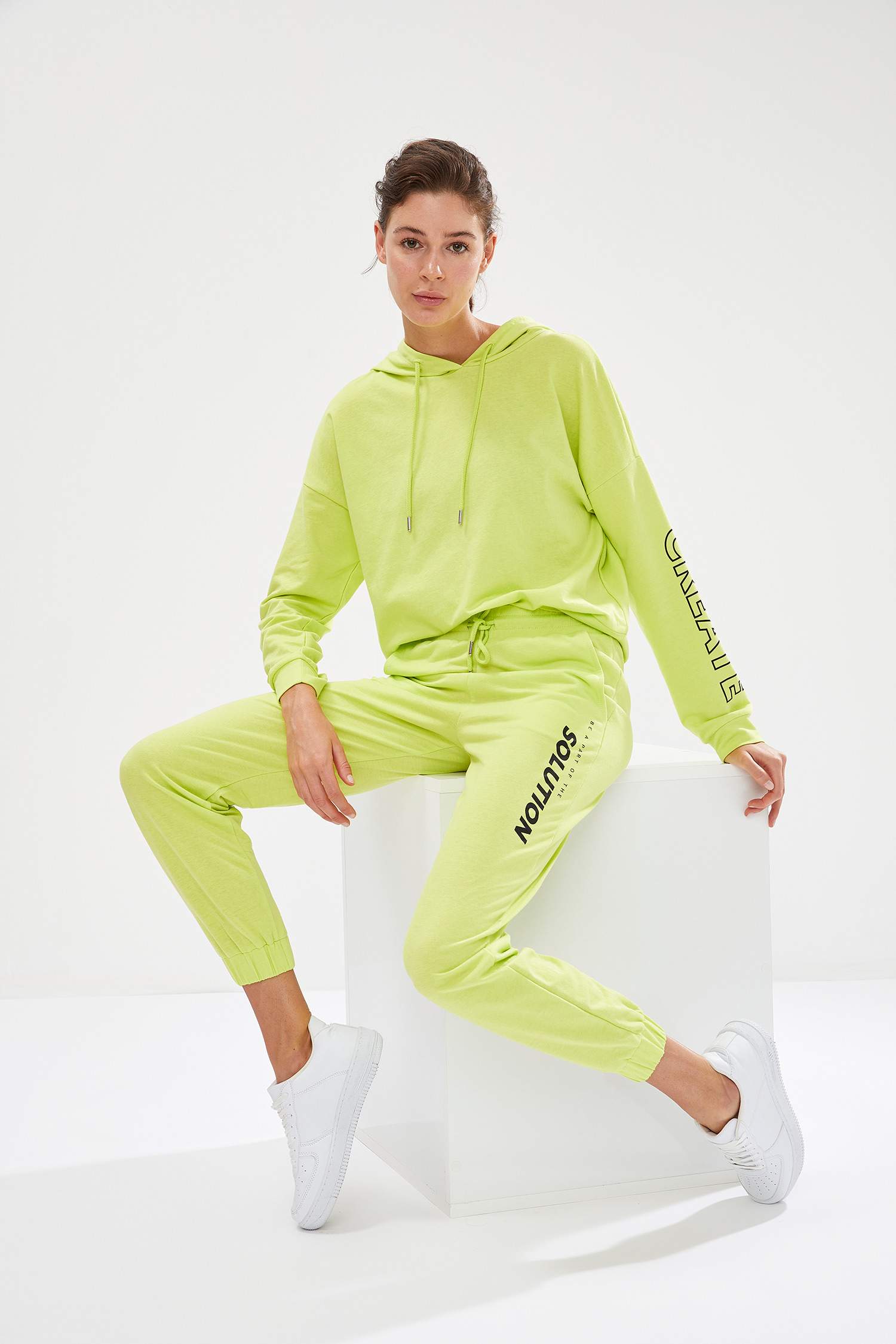 Defacto Fit Regular Fit Örme Pantolon
