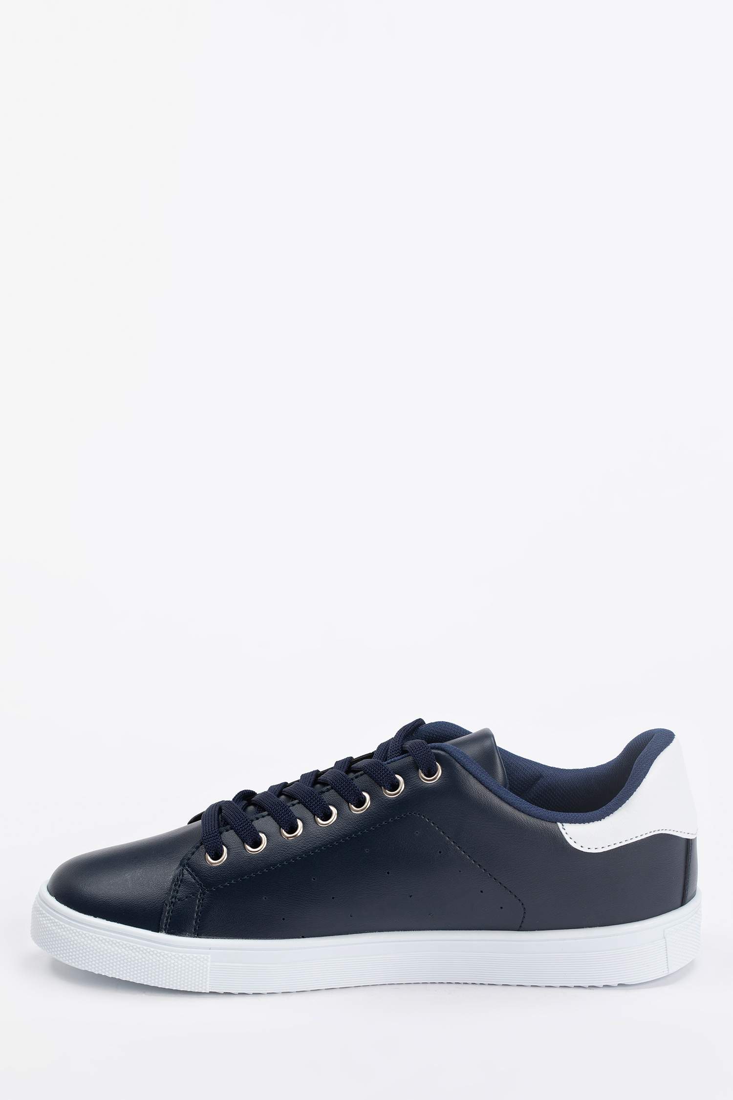 Erkek Bağcıklı Suni Deri Sneakers