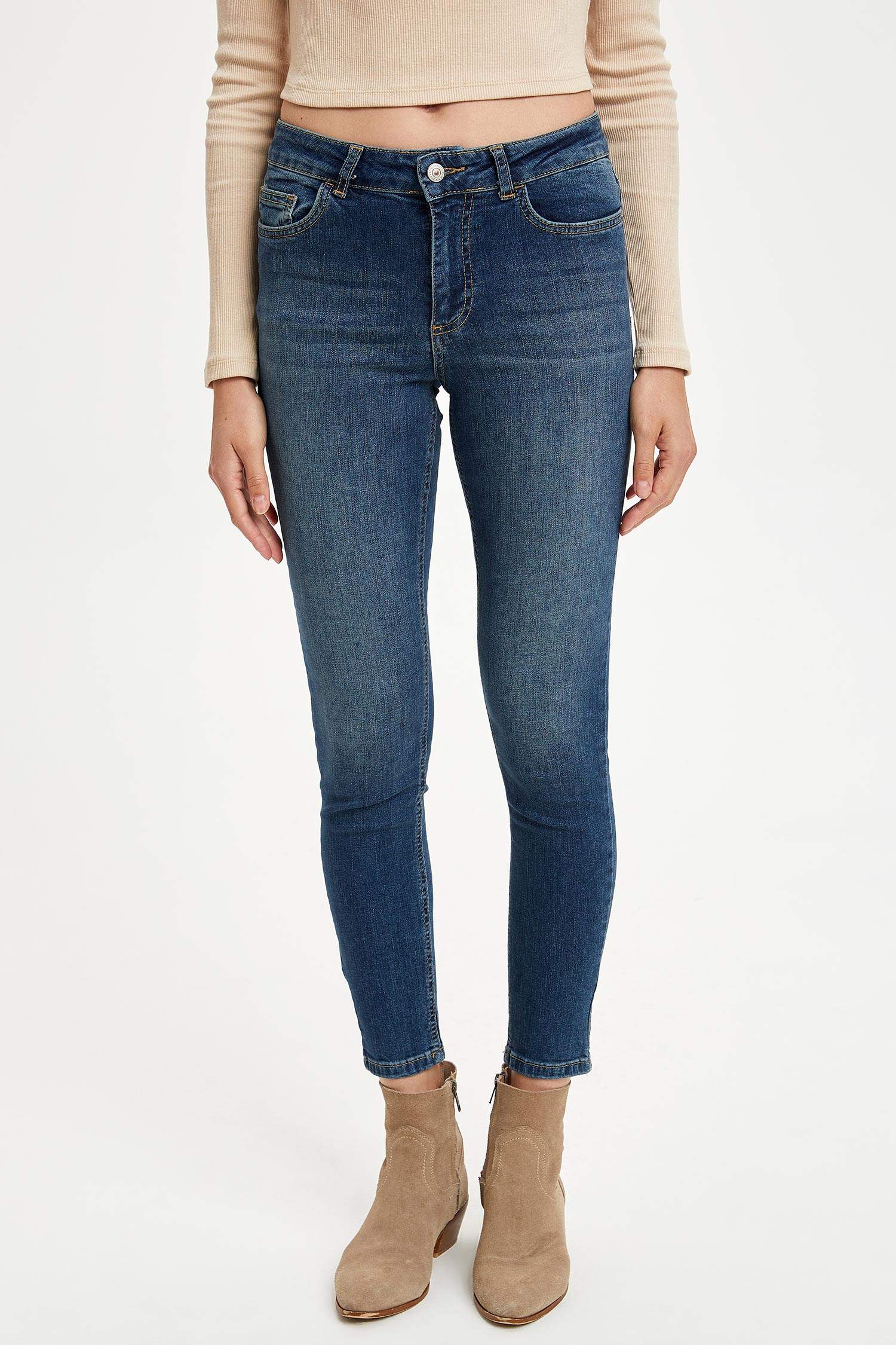 Skinny Fit Jean Pantolon