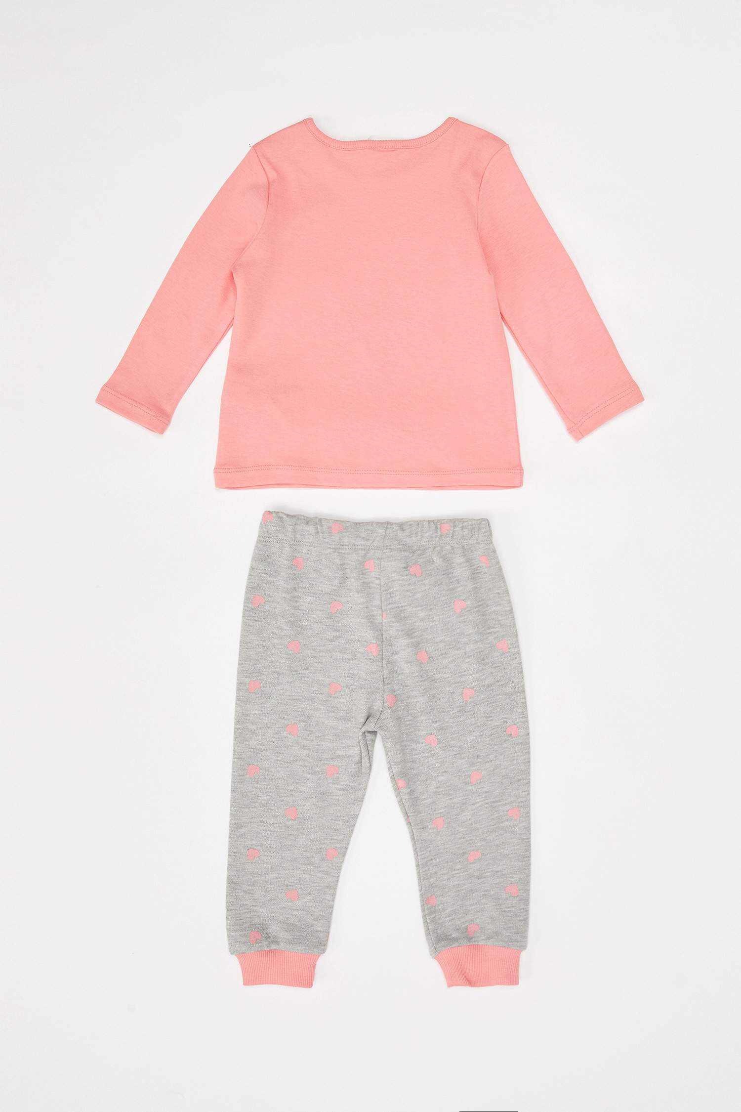 Kız Bebek Bakılı Pijama Takımı
