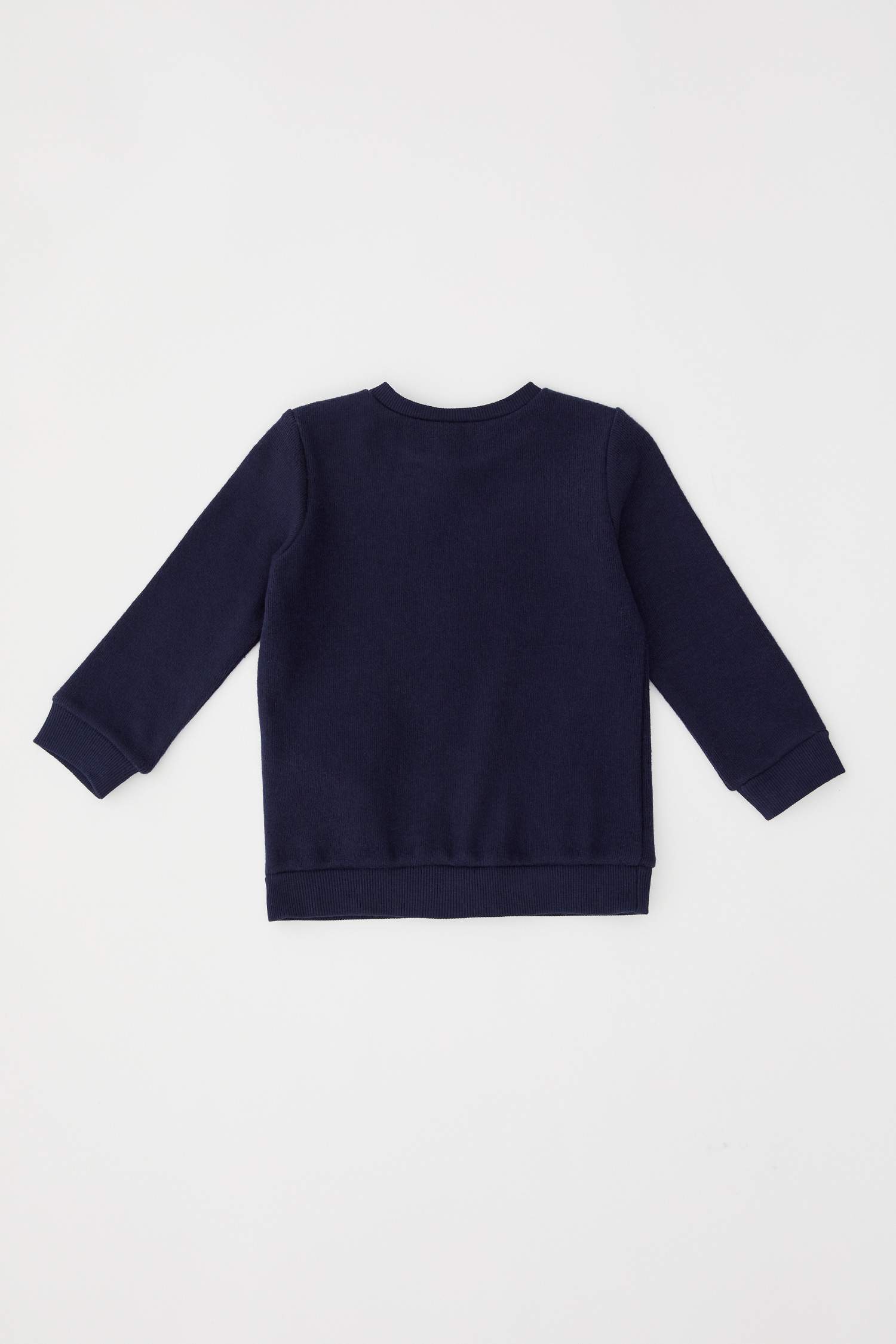 Erkek Bebek Baskılı Selanik Kumaş Sweatshirt