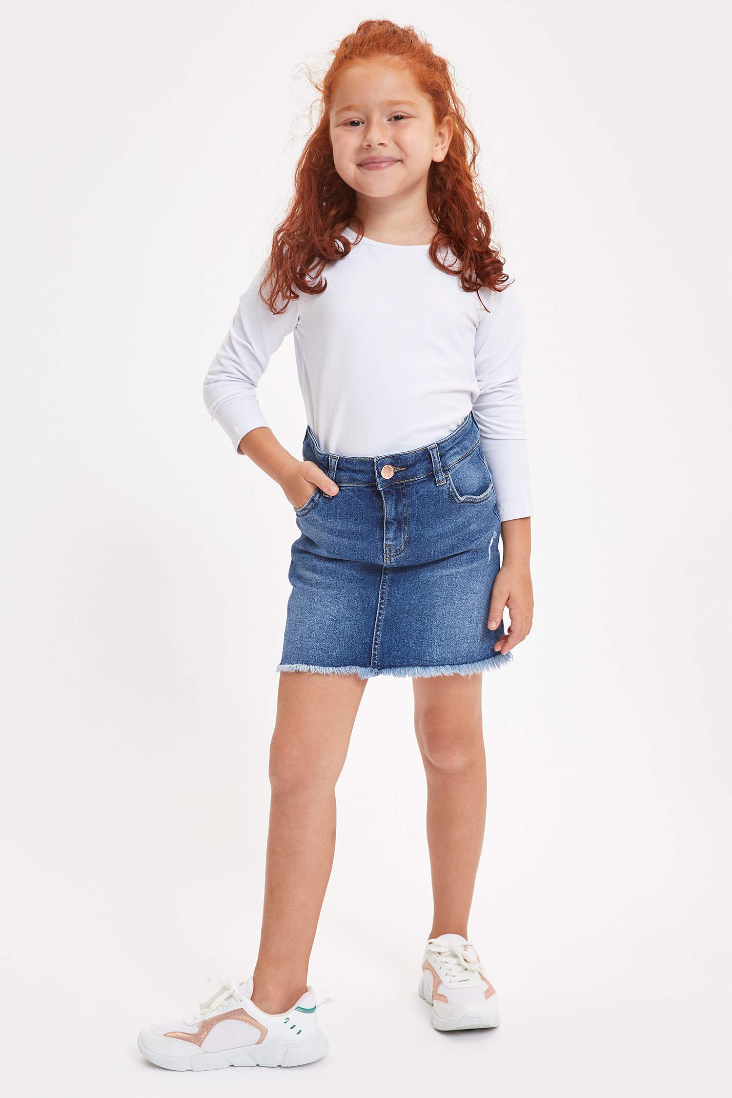 Kız Çocuk Regular Fit Etek