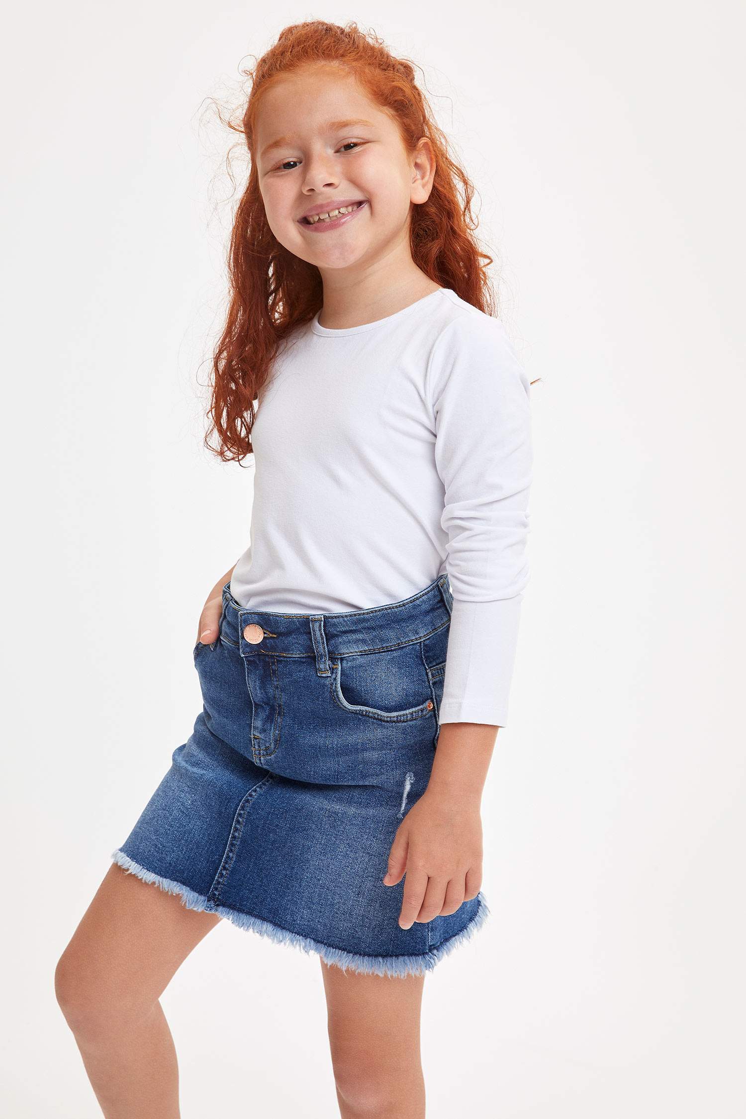Kız Çocuk Regular Fit Etek