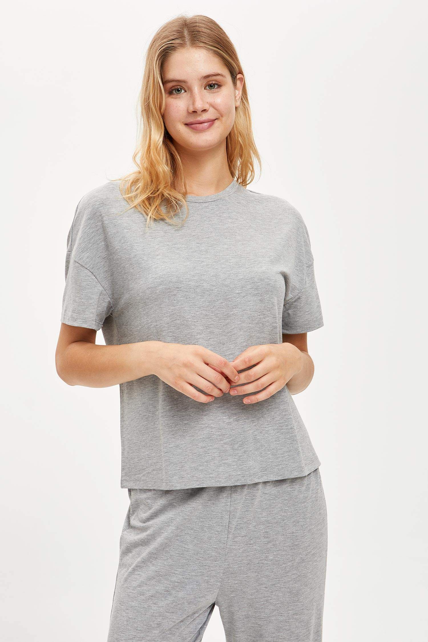 Regular Fit Basic Pijama Takımı