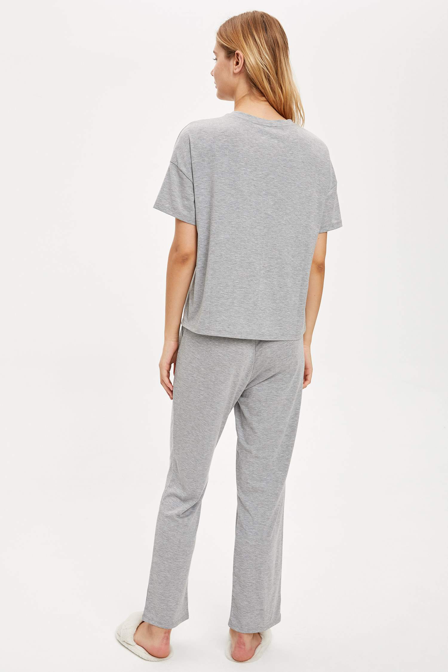 Regular Fit Basic Pijama Takımı