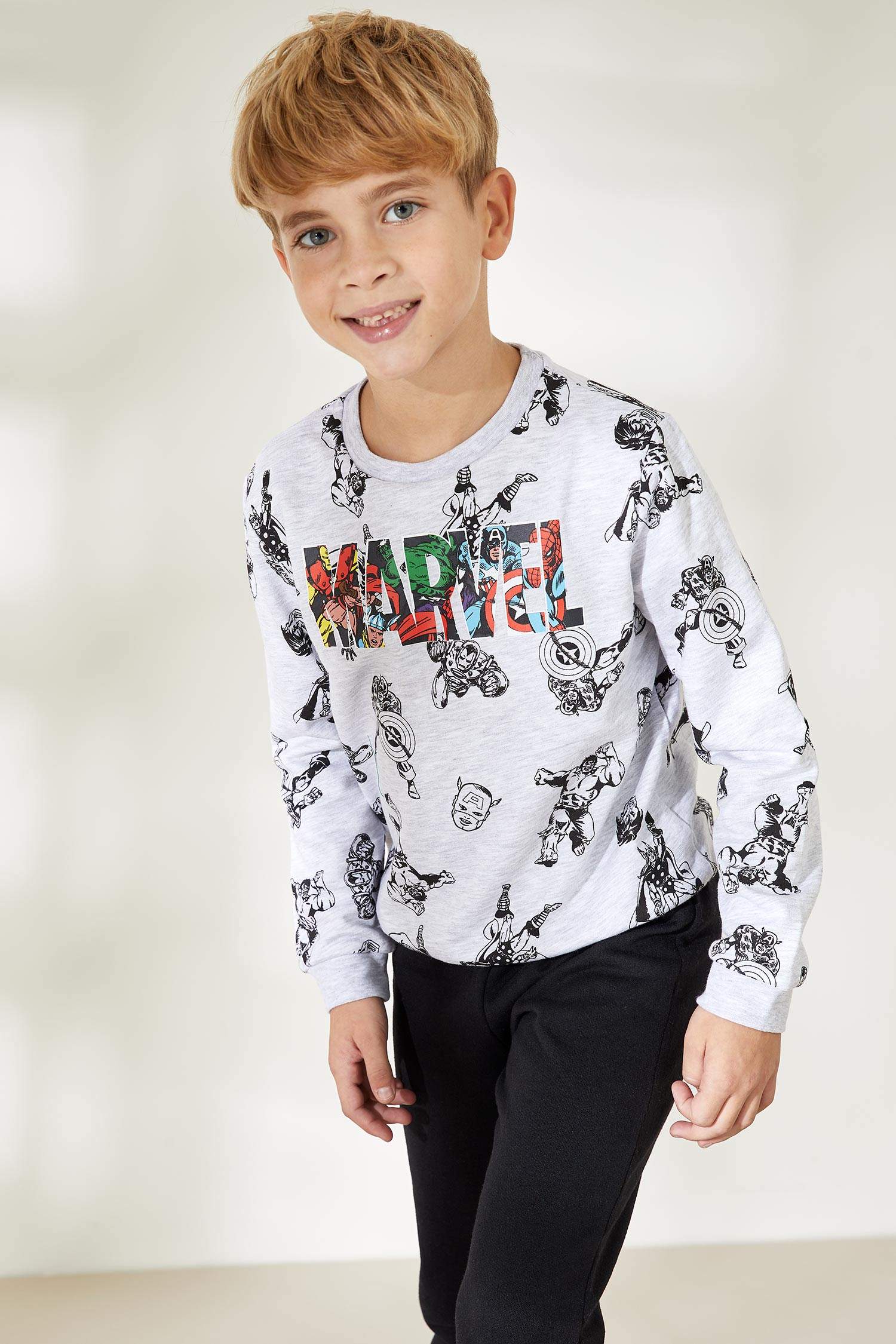 Erkek Çocuk Marvel Lisanslı Sweatshirt