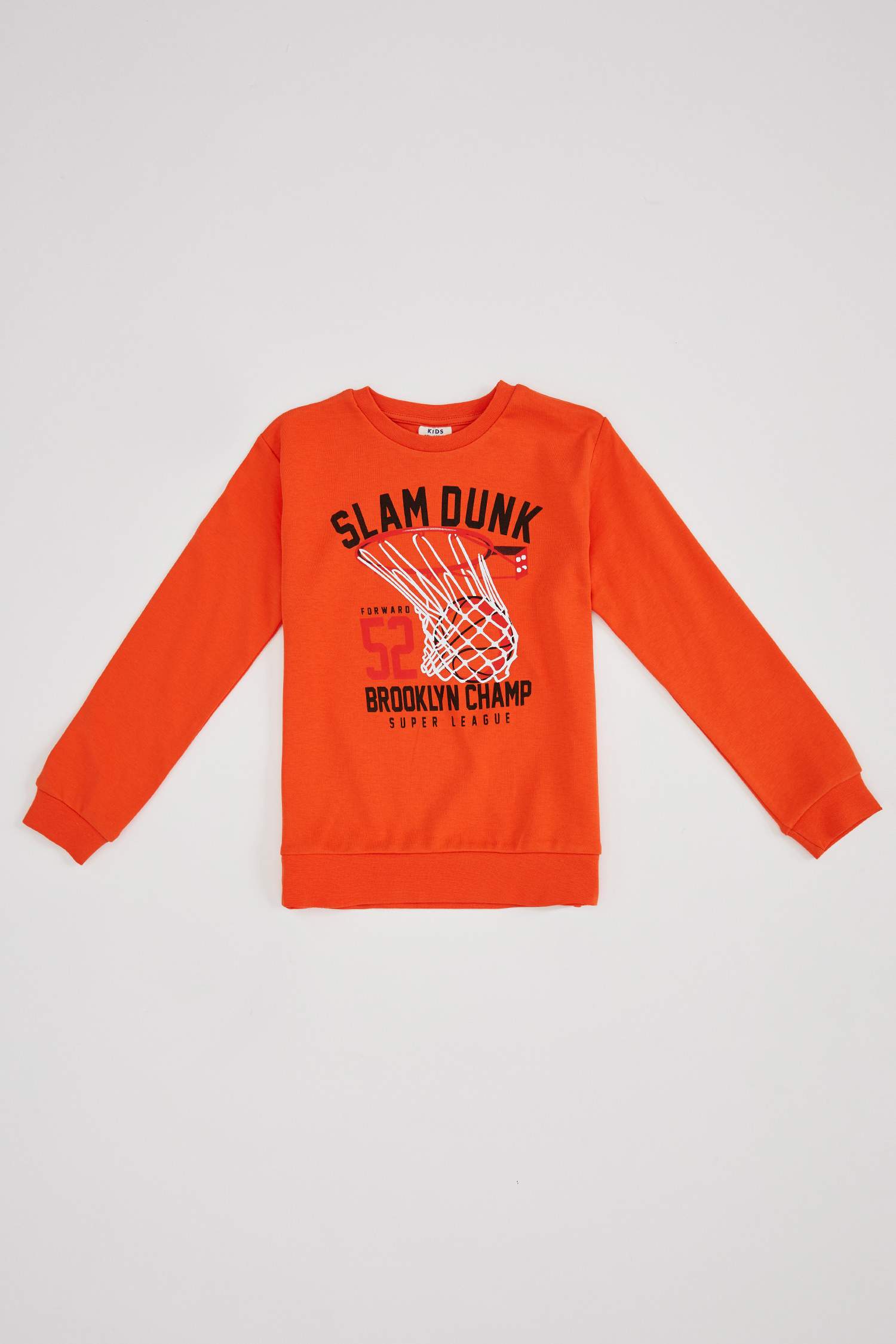 Erkek Çocuk Spor Bisiklet Yaka Sweatshirt