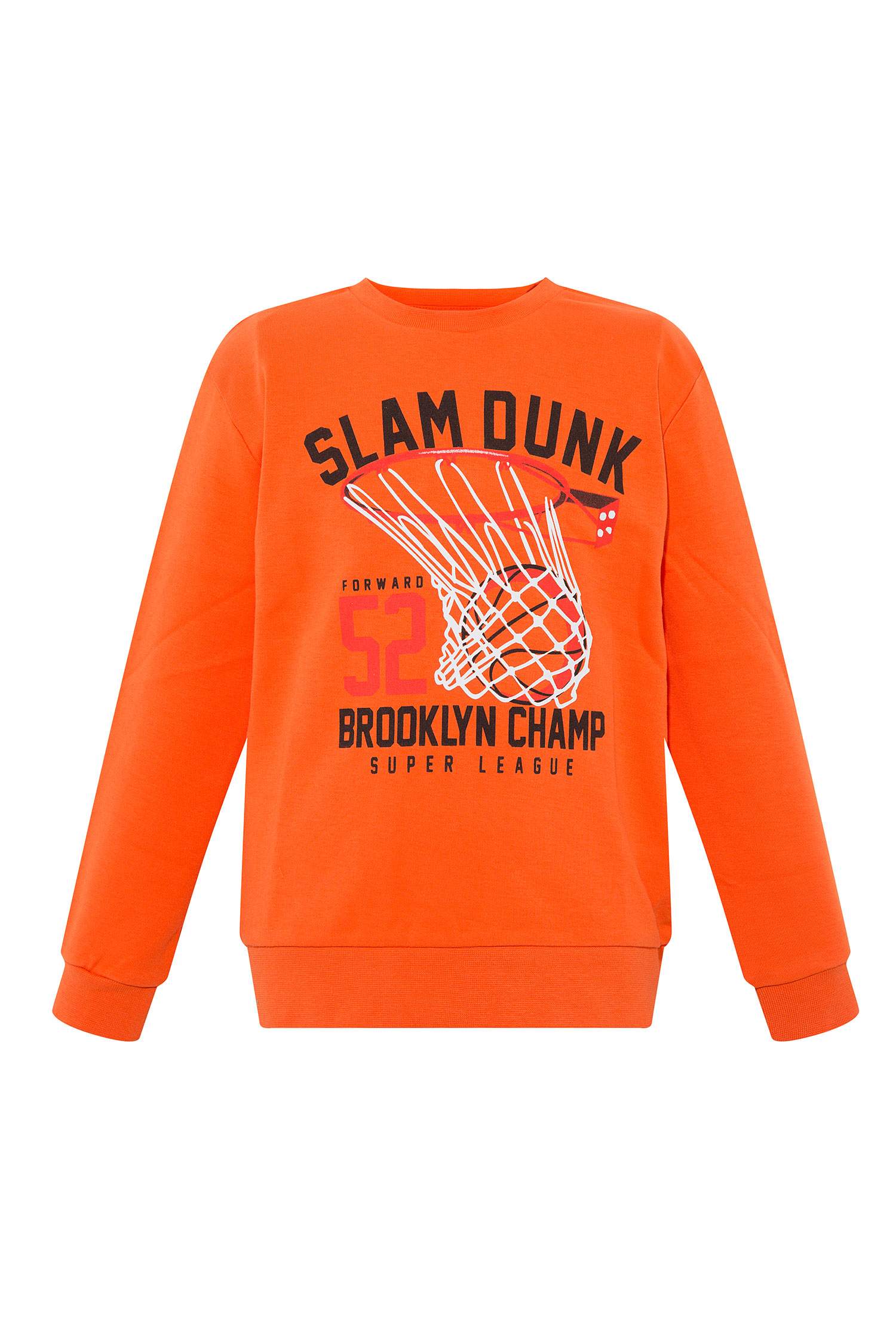 Erkek Çocuk Spor Bisiklet Yaka Sweatshirt