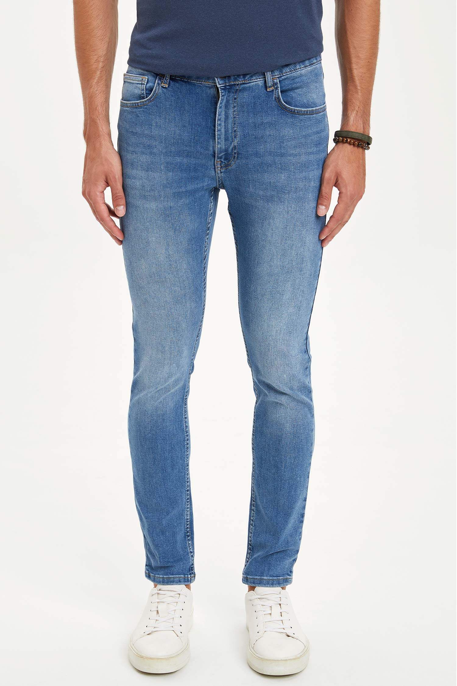 Defacto Super Skinny Fit Normal Bel Dar Paça Jean Pantolon. 2 Defacto Super Skinny Fit Normal Bel Dar Paça Jean Pantolon. 2