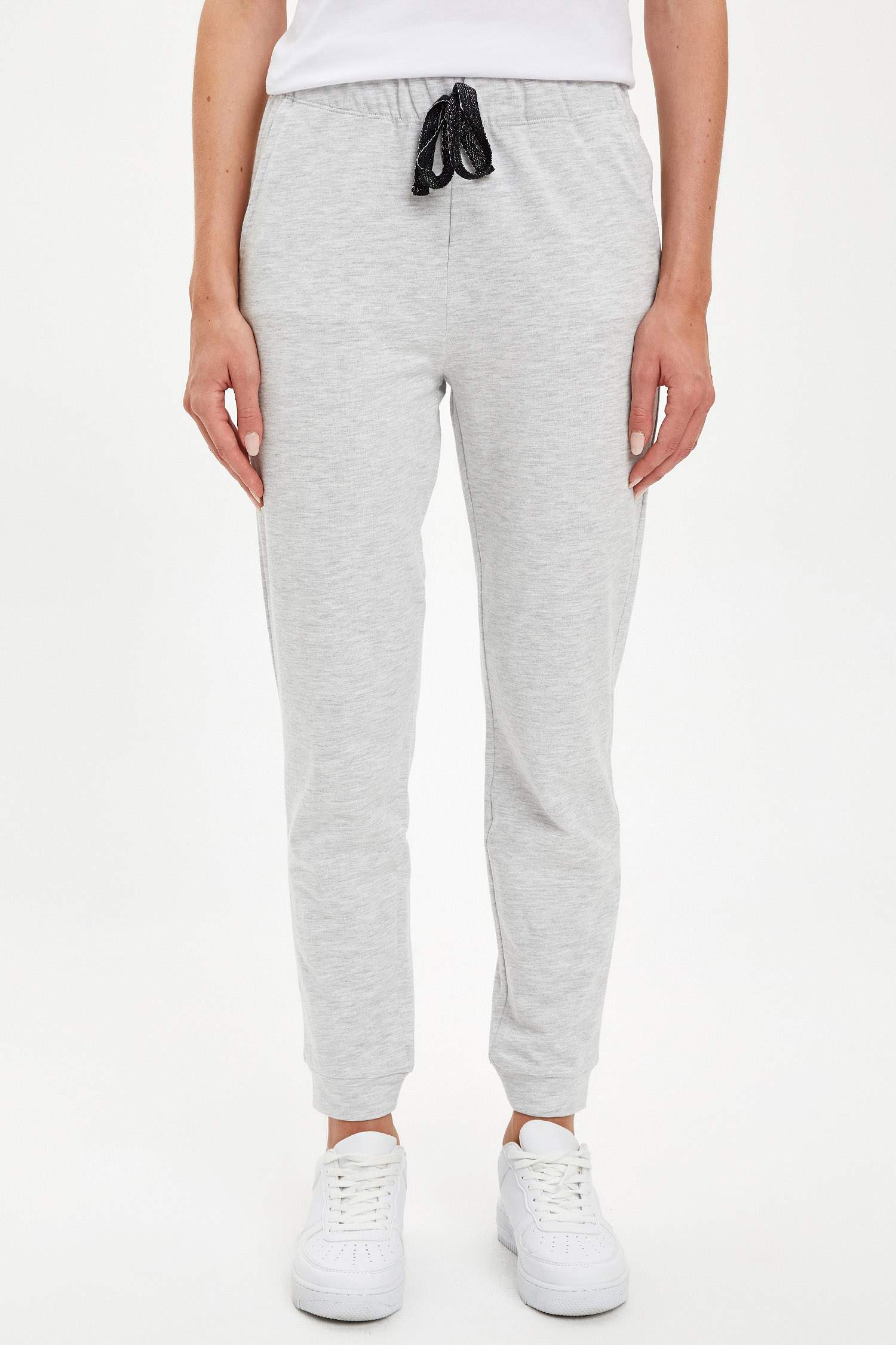 Regular Fit Dokuma Pijama Alt