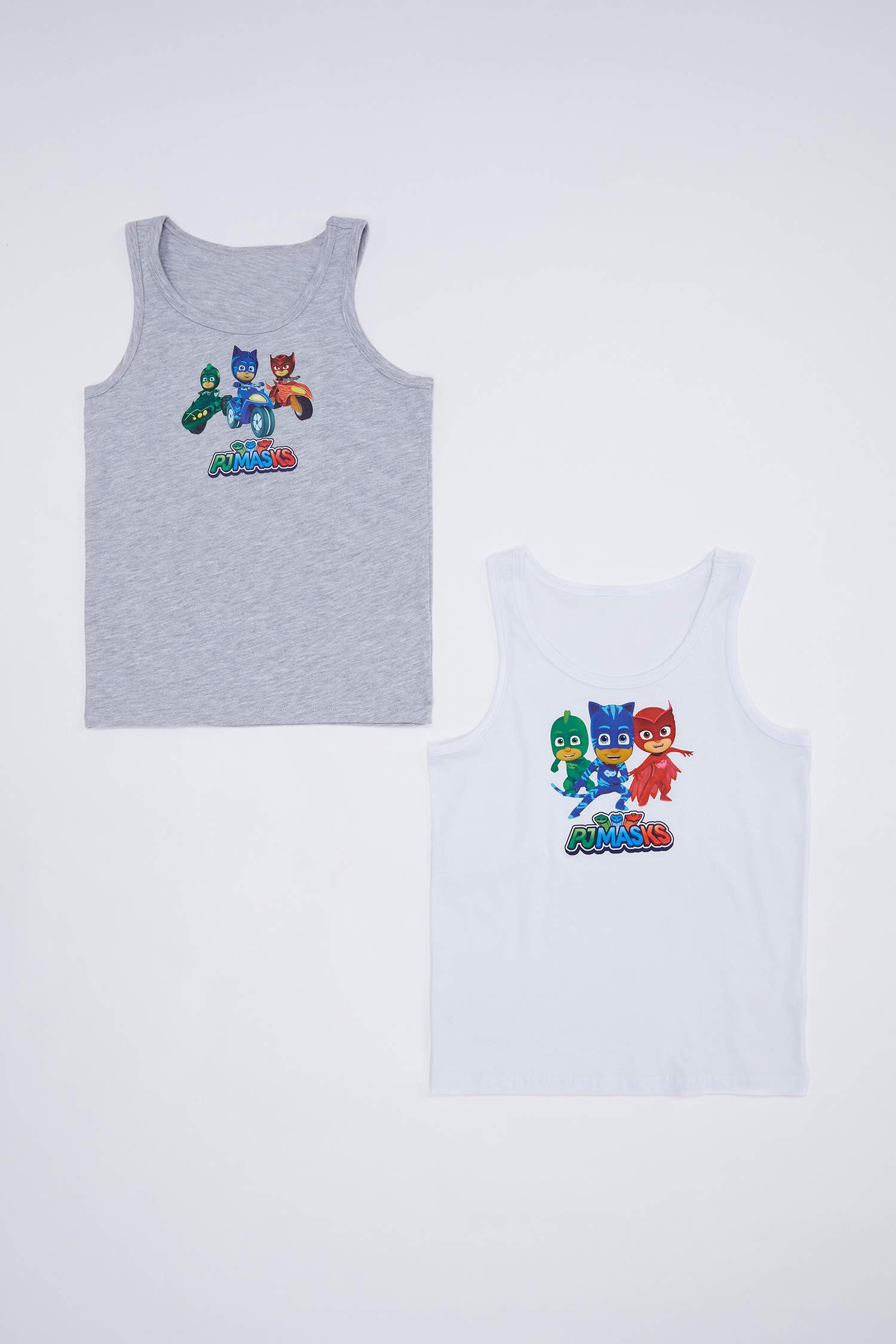 Erkek Çocuk Pijama Masks Lisanslı Atlet 2'li