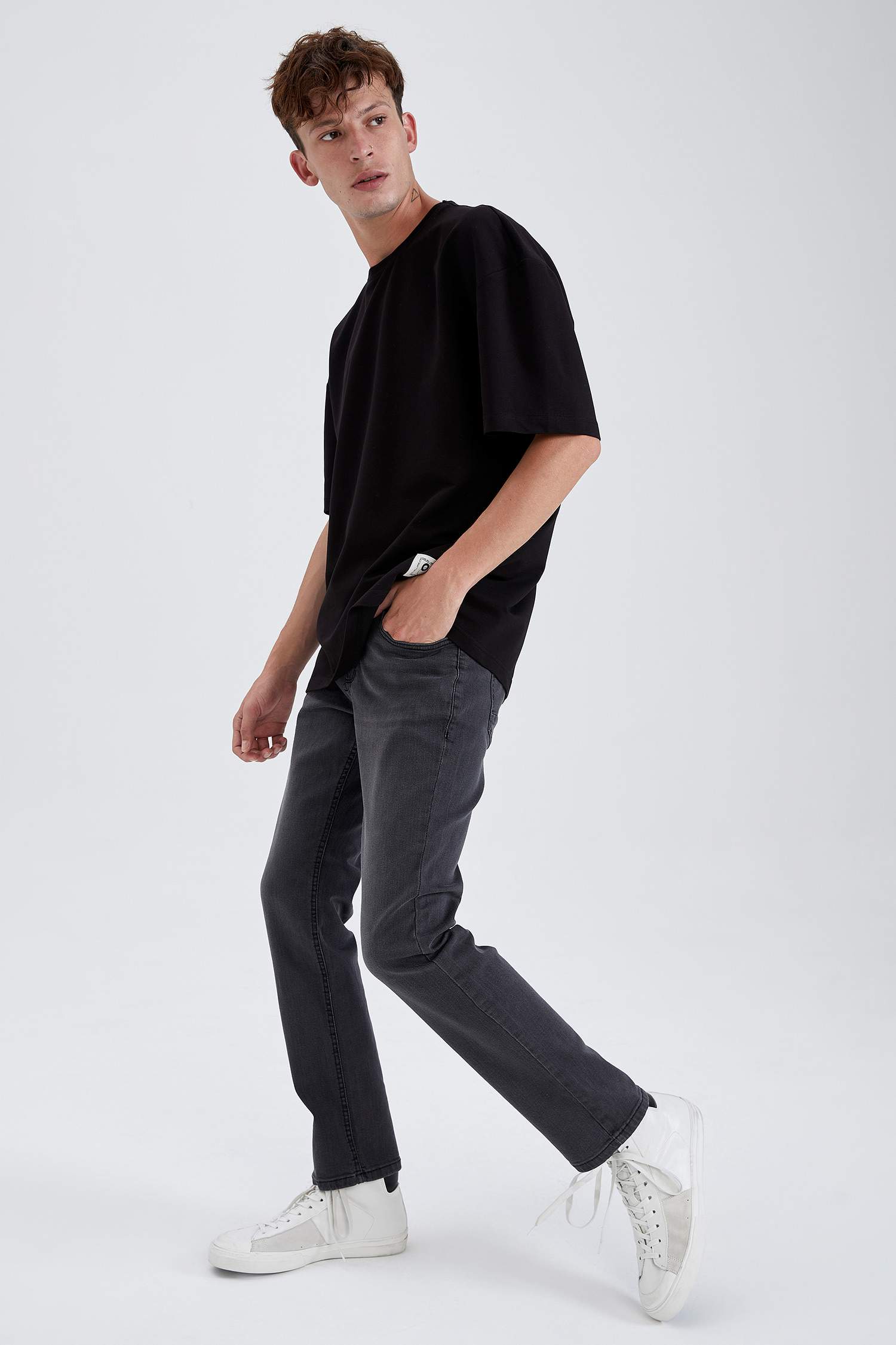 Sergio Regular Fit Normal Bel Boru Paça Jean Pantolon