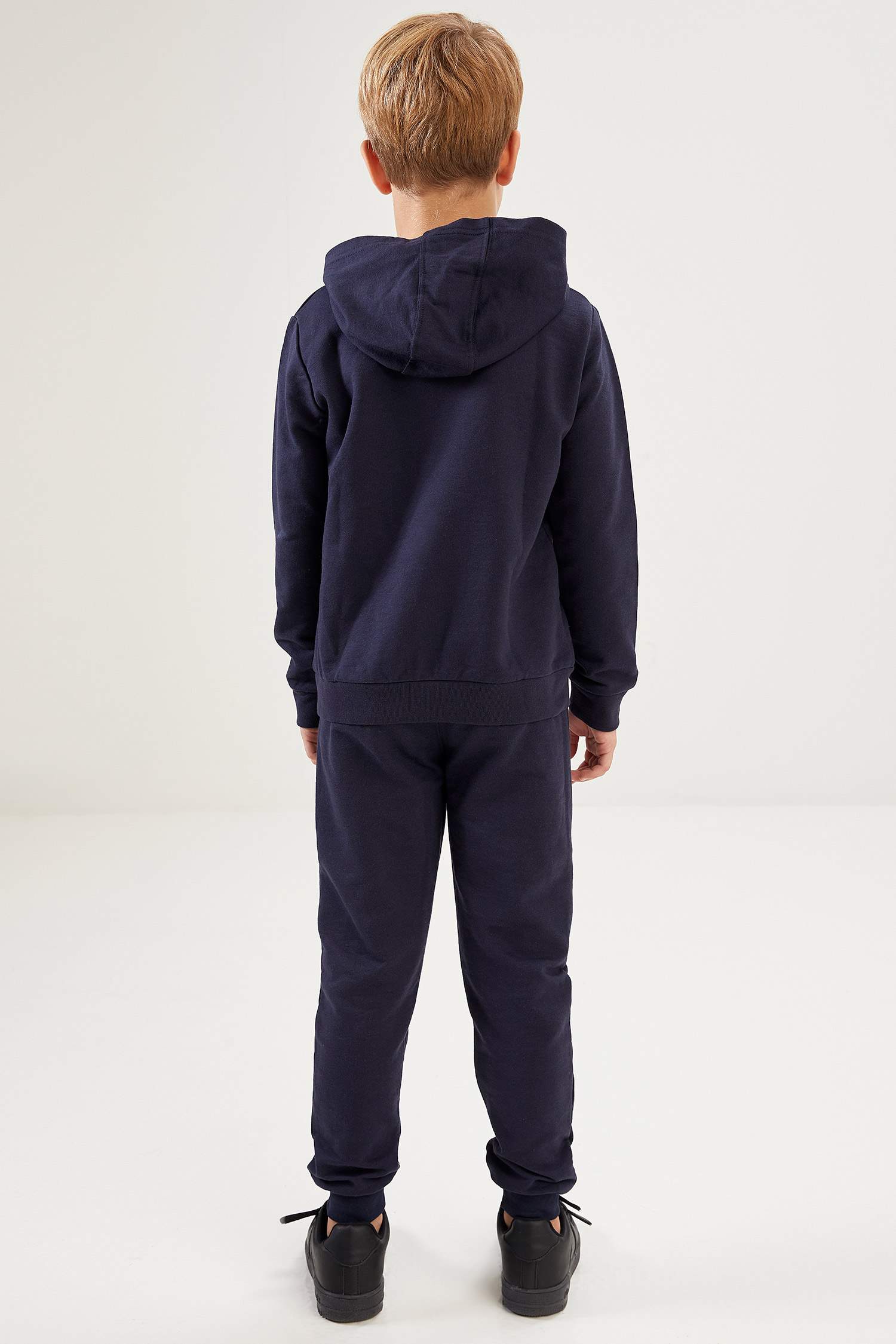 Erkek Çocuk Baskılı Sweatshirt ve Eşofman Takım