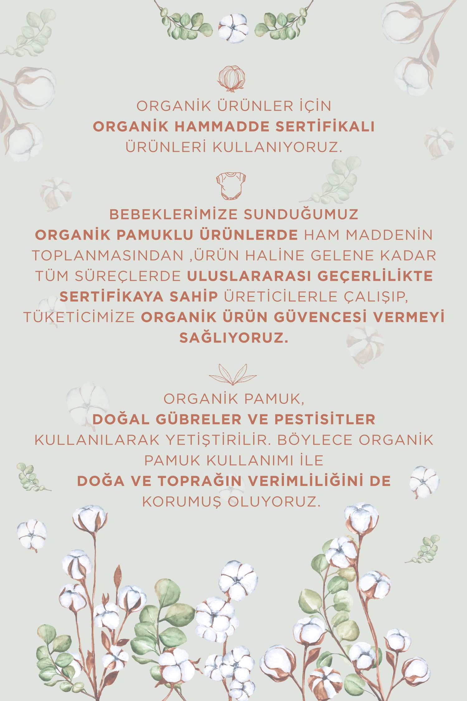 Kız Bebek Organik Pamuklu Yeni Doğan Tulum
