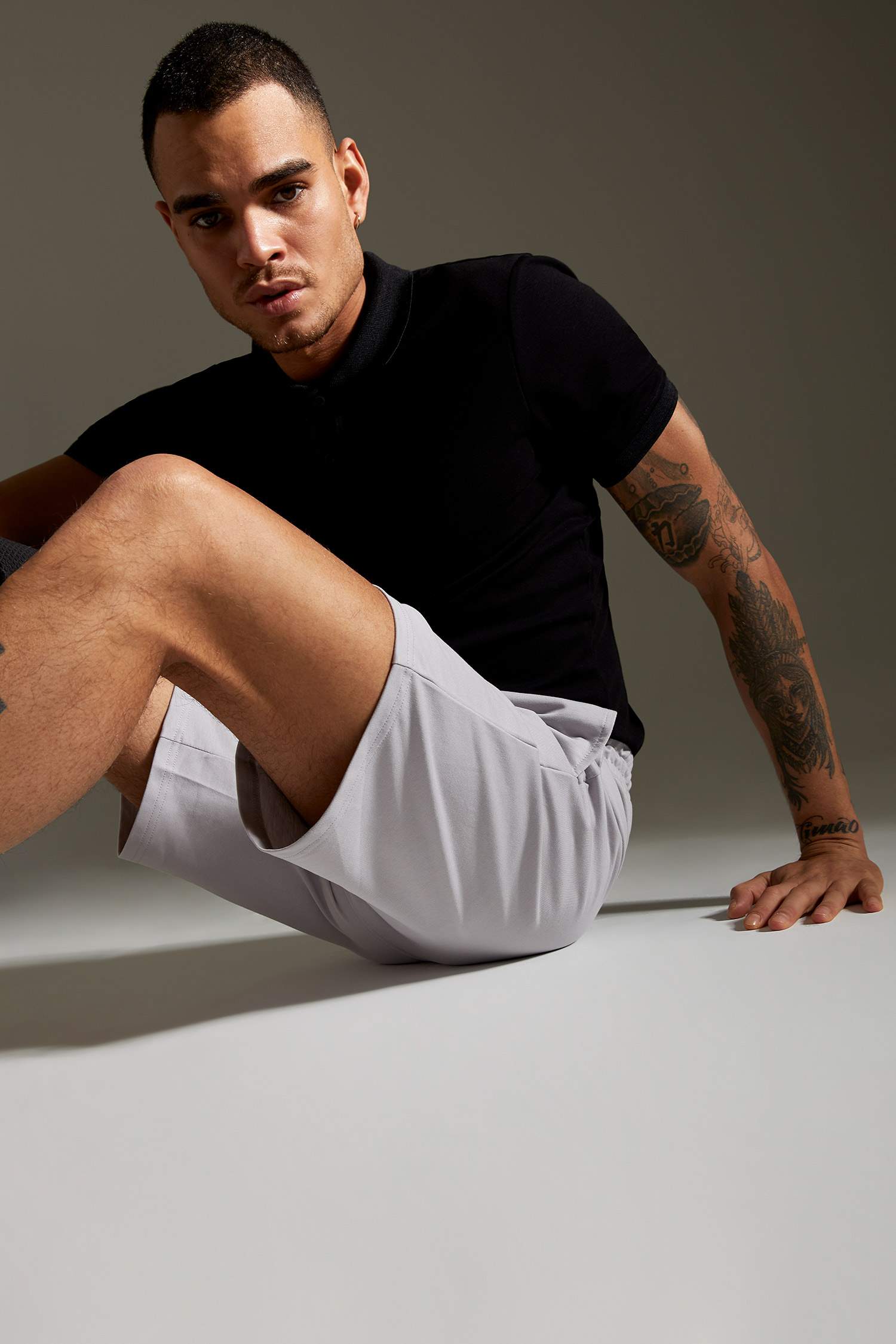 Slim Fit Basic Spor Şort