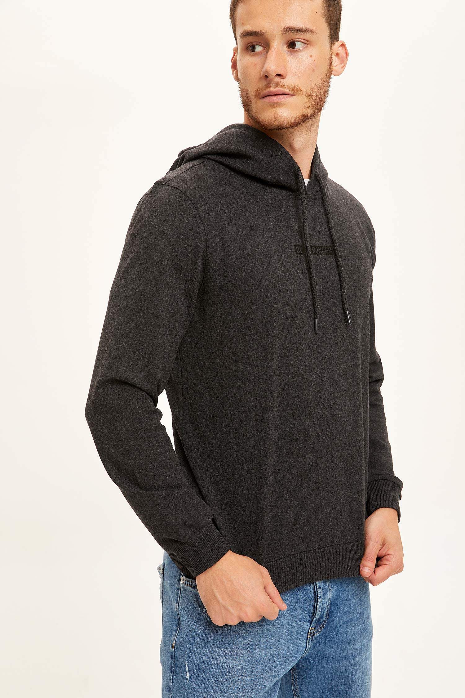 Kapüşonlu Spor Sweatshirt