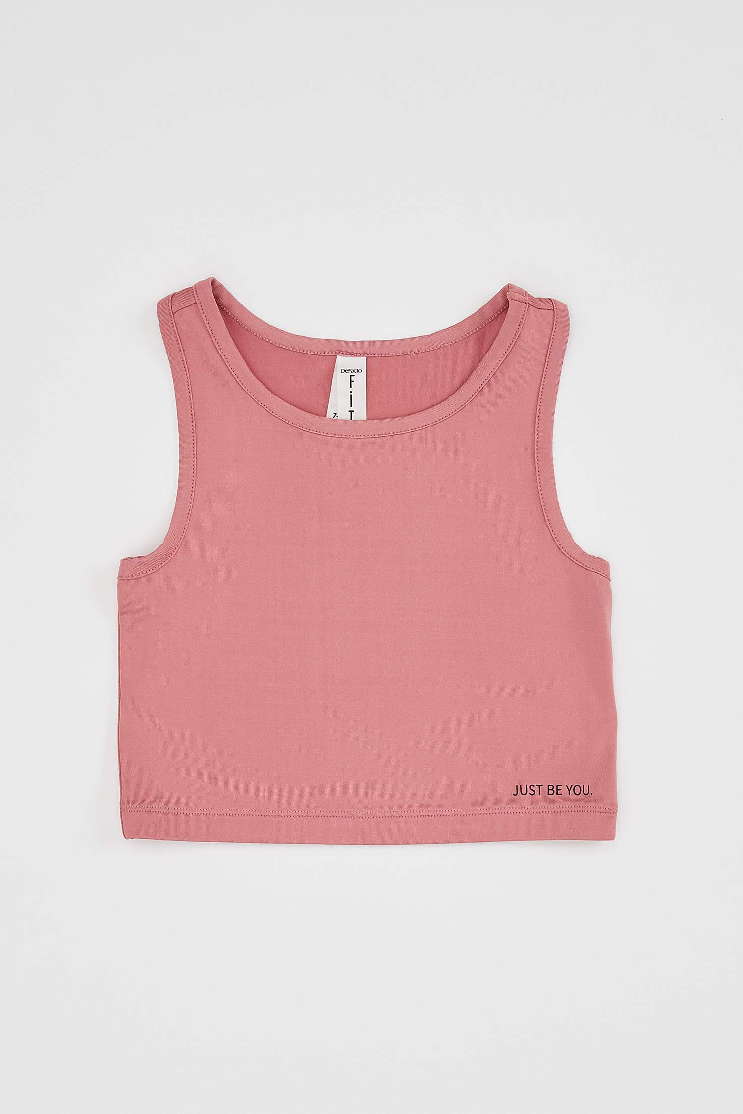 Kız Çocuk Slim Fit Crop Atlet