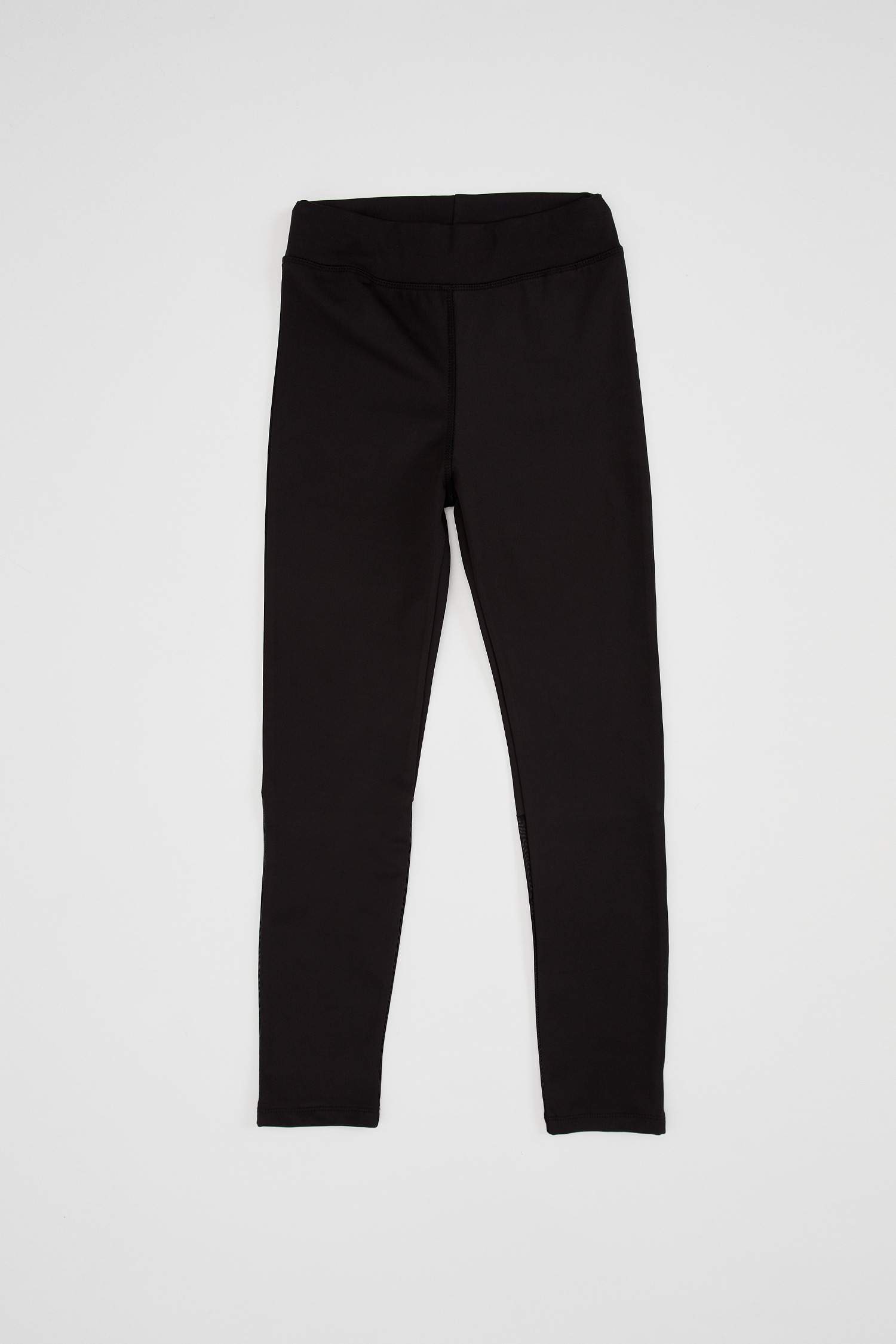 Kız Çocuk Slim Fit Yüksek Bel Basic Tayt