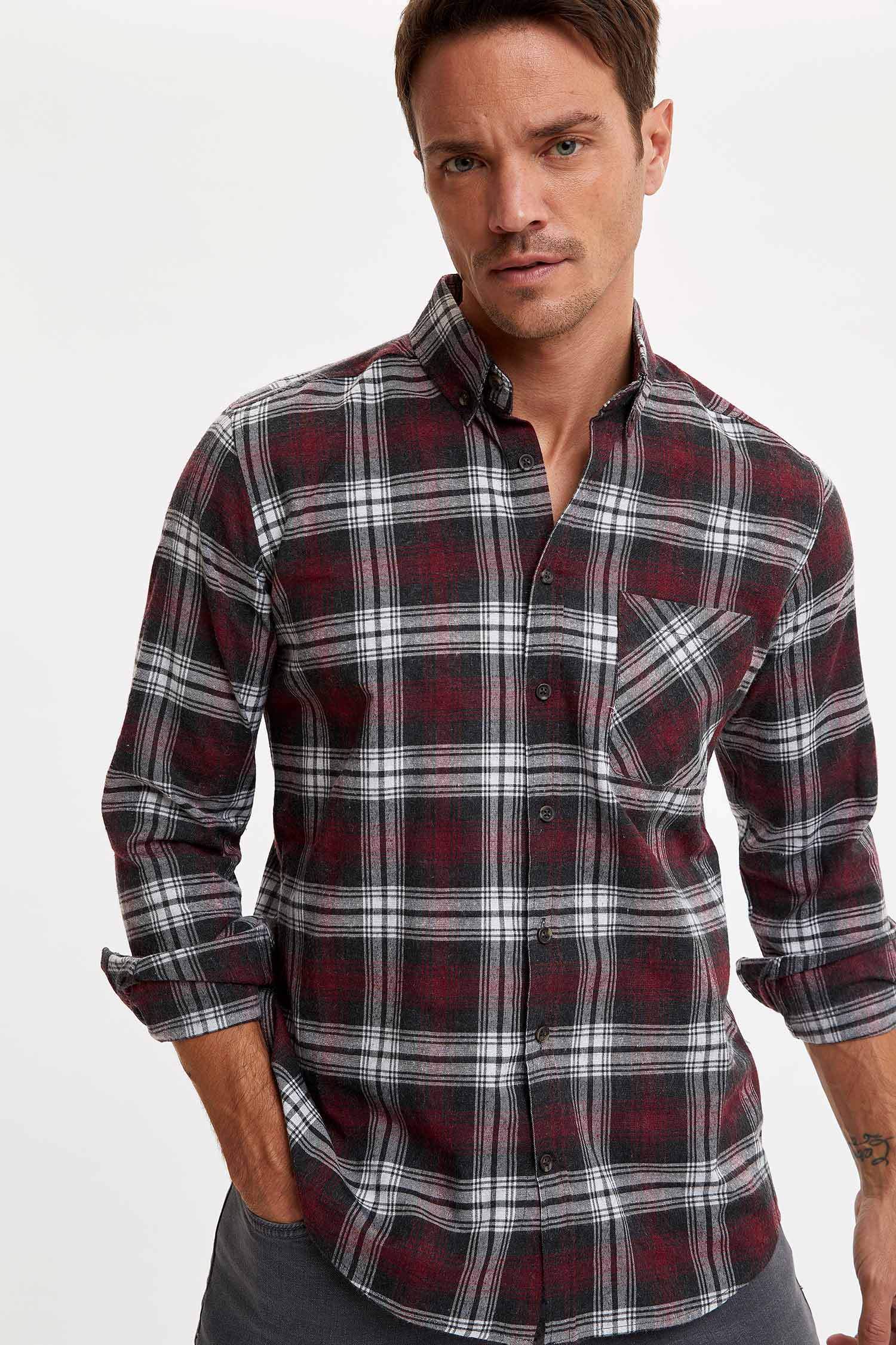 MODERN FIT Uzun Kollu Gömlek