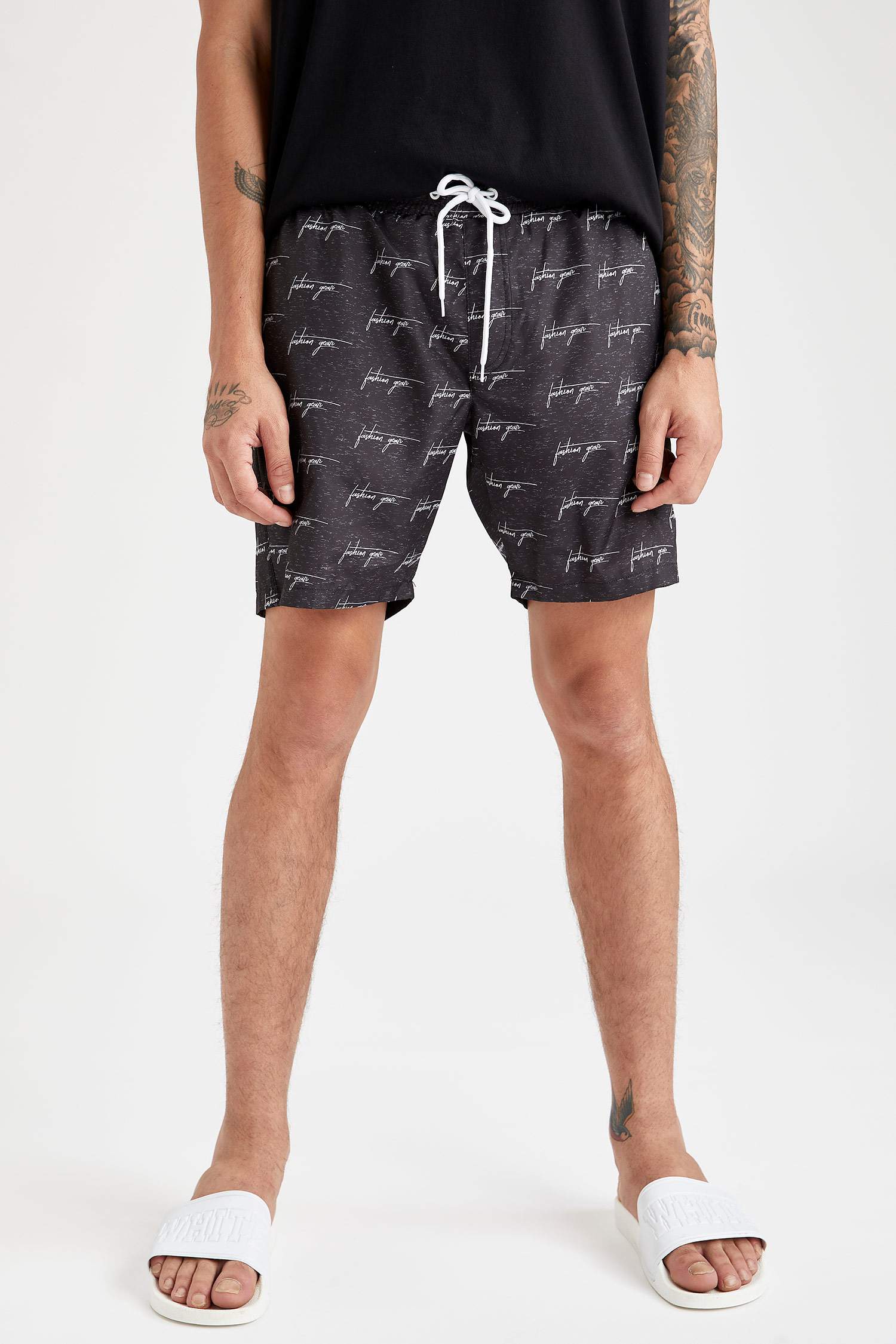 Regular Fit Yüzme Şortu
