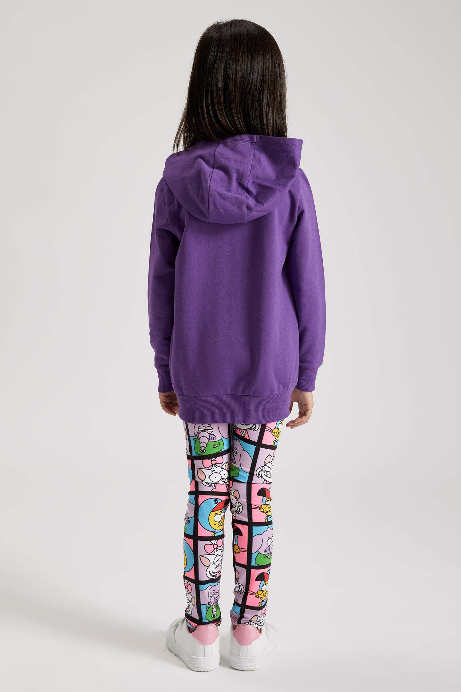 Kız Çocuk Kral Şakir Lisanslı Tunik Boy Sweatshirt